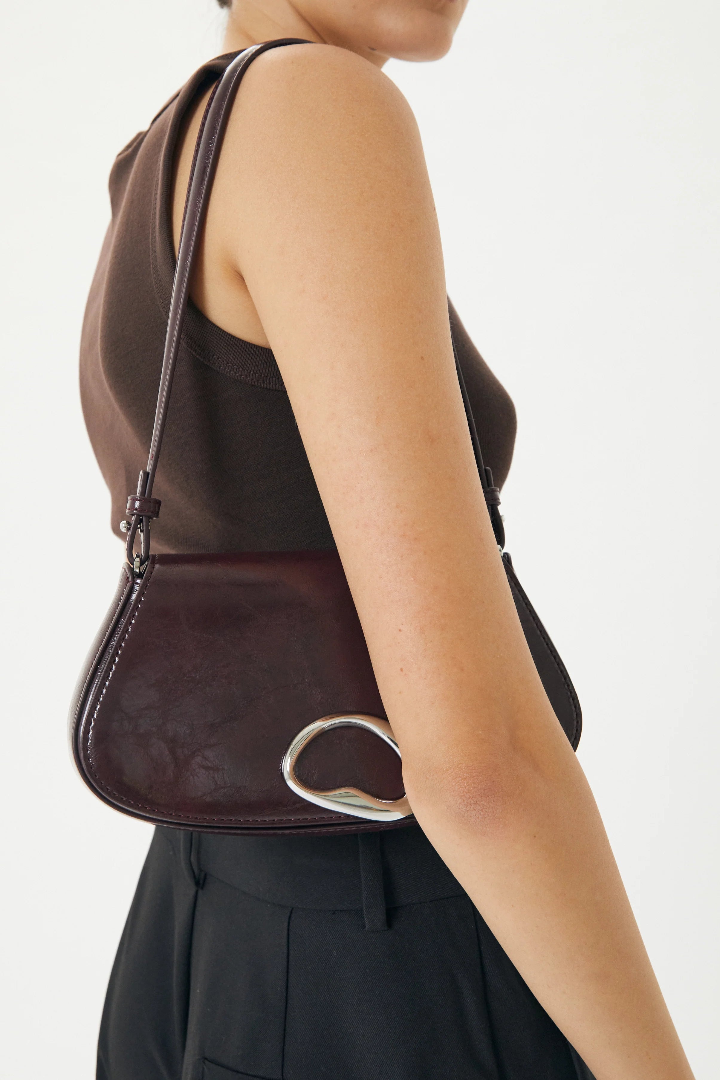 Eden Crossbody - Bordeaux