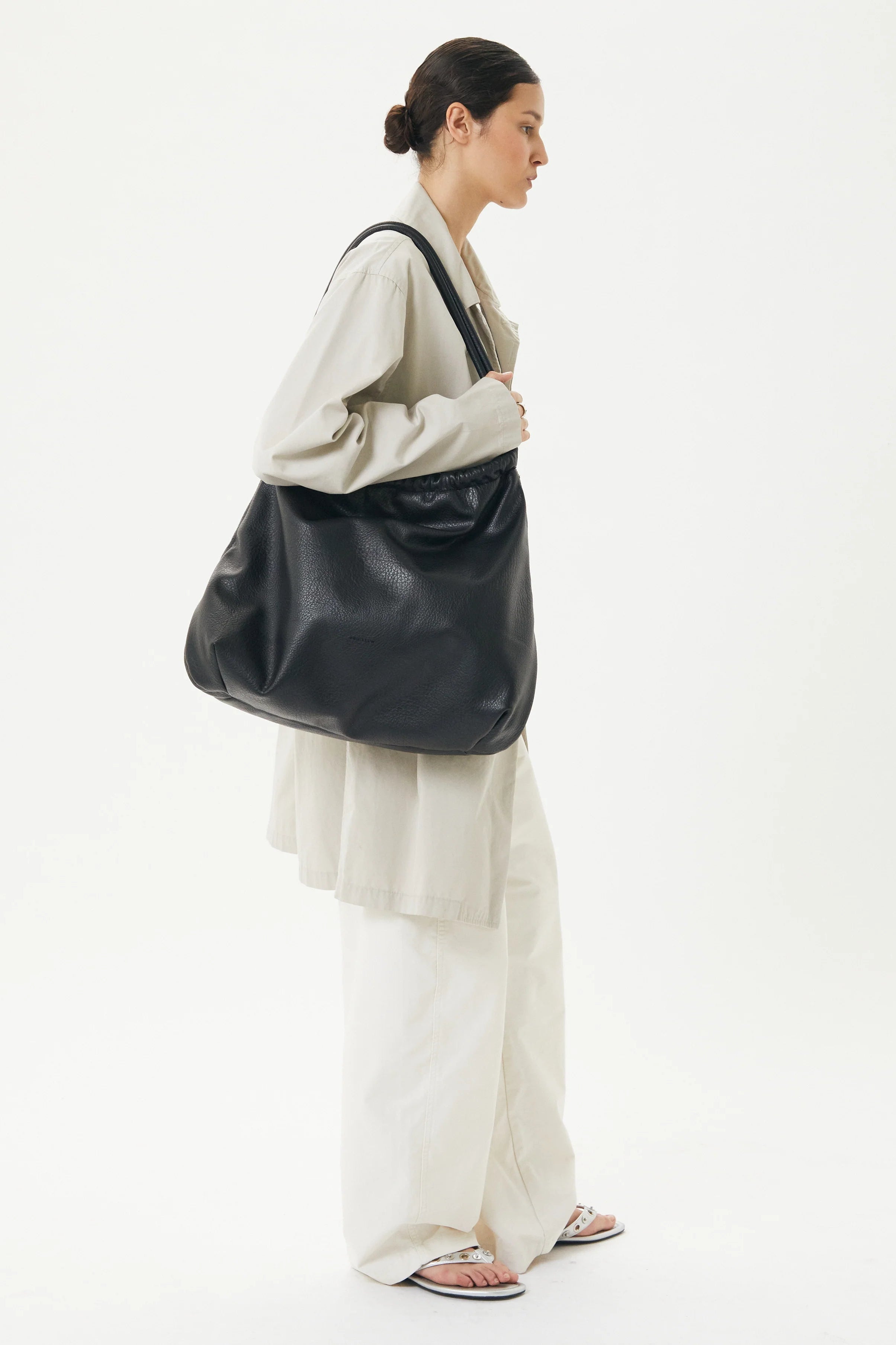 Alma XL Bag - Black Nappa