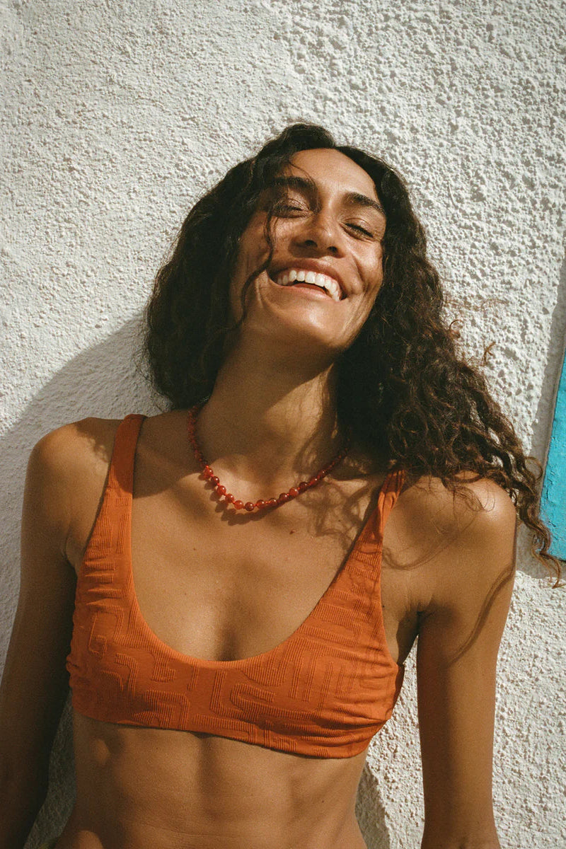 Flow Swim Top - Kin Clay