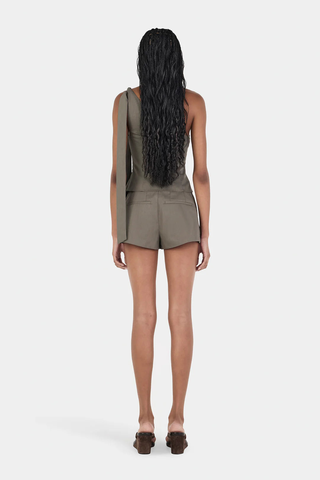 Carrie Asym Top Forest