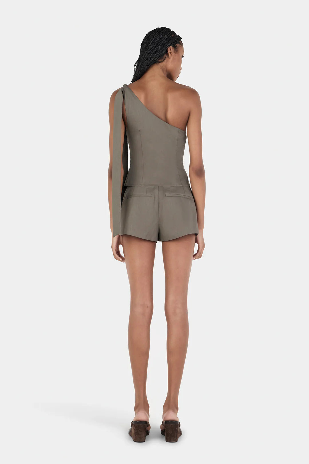 Carrie Asym Top Forest