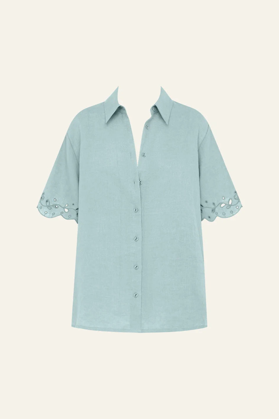 MEMOIR SHIRT - DUSTY BLUE