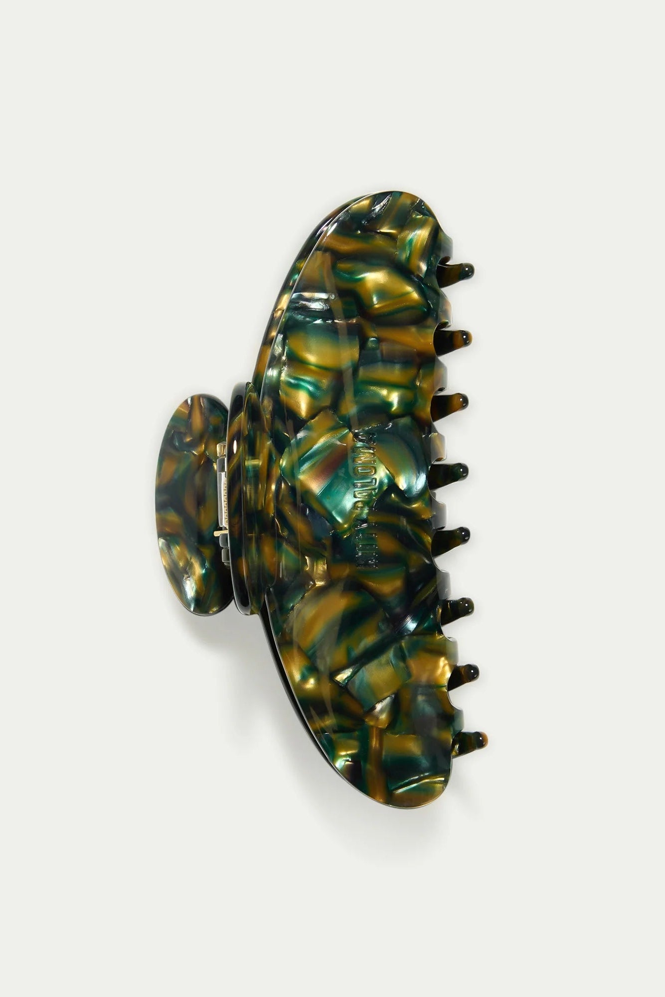 GRANDE GREEN TORTOISESHELL - HAIR CLAW