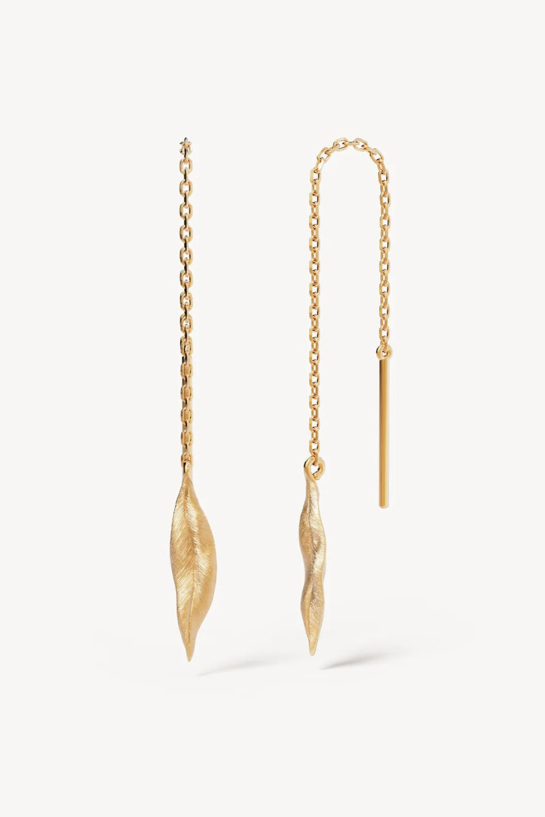 Awaken Thread Earrings - 18k Gold Vermeil