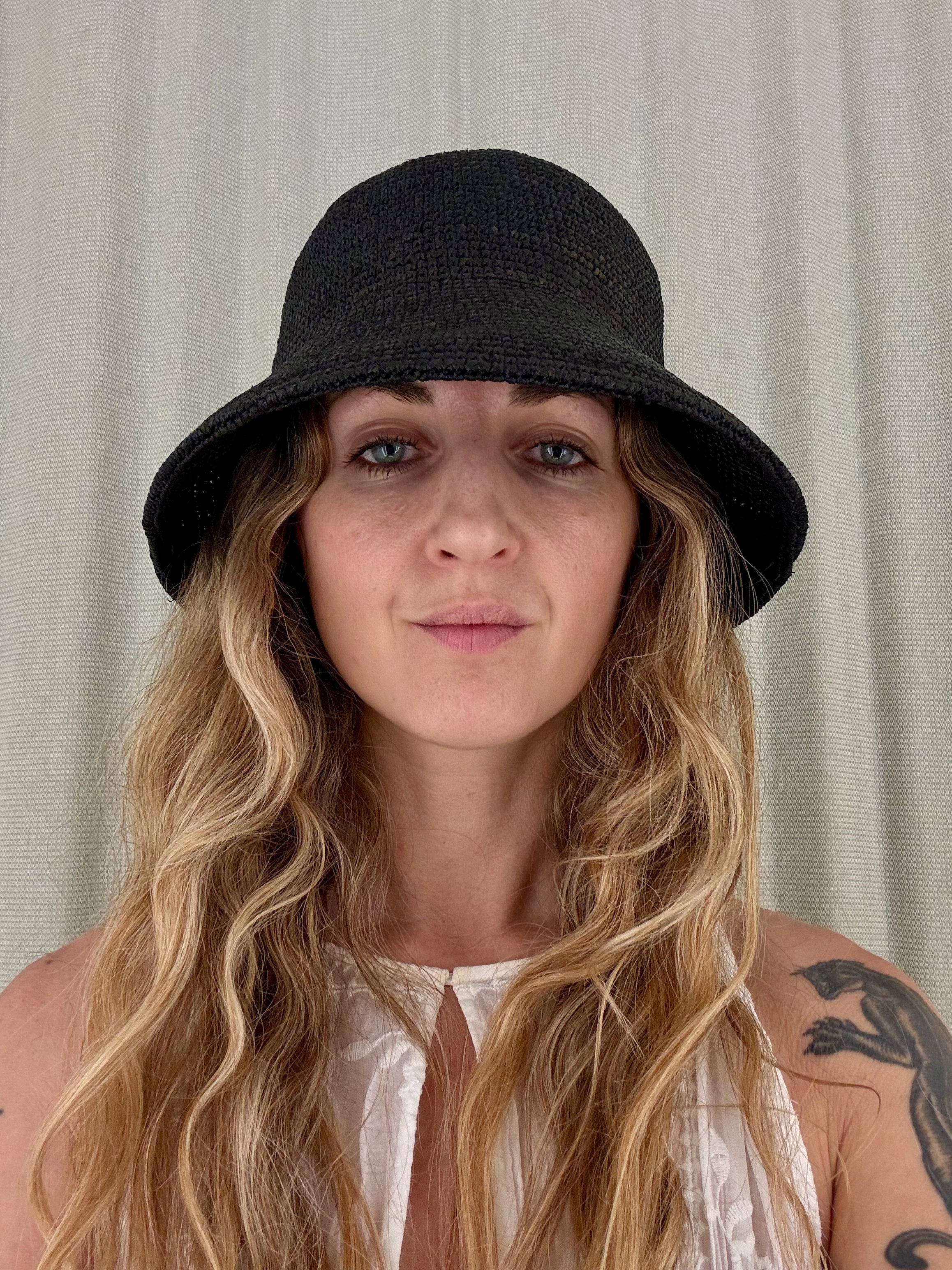 THE INCA BUCKET HAT - NOIR