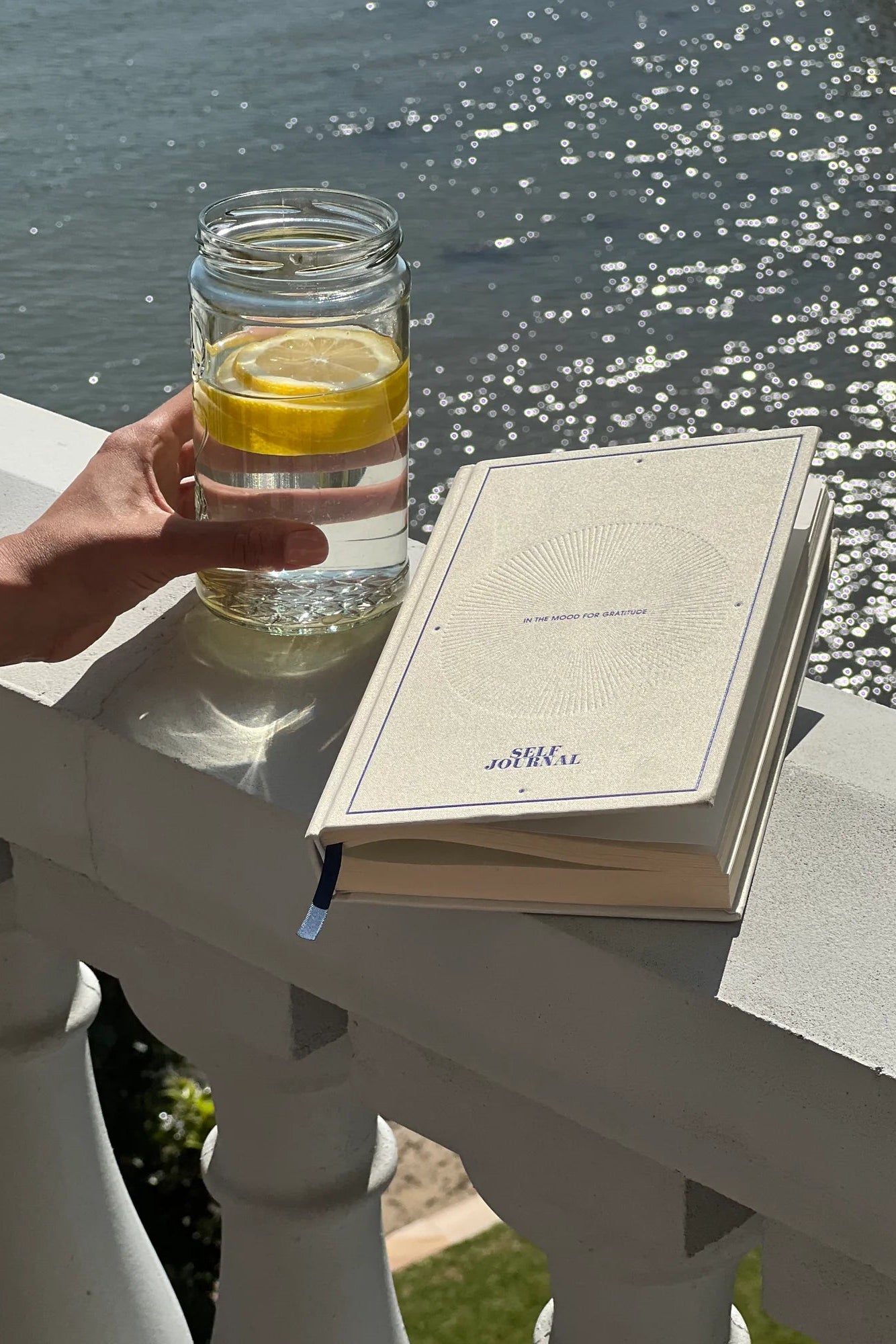 White Gratitude Journal