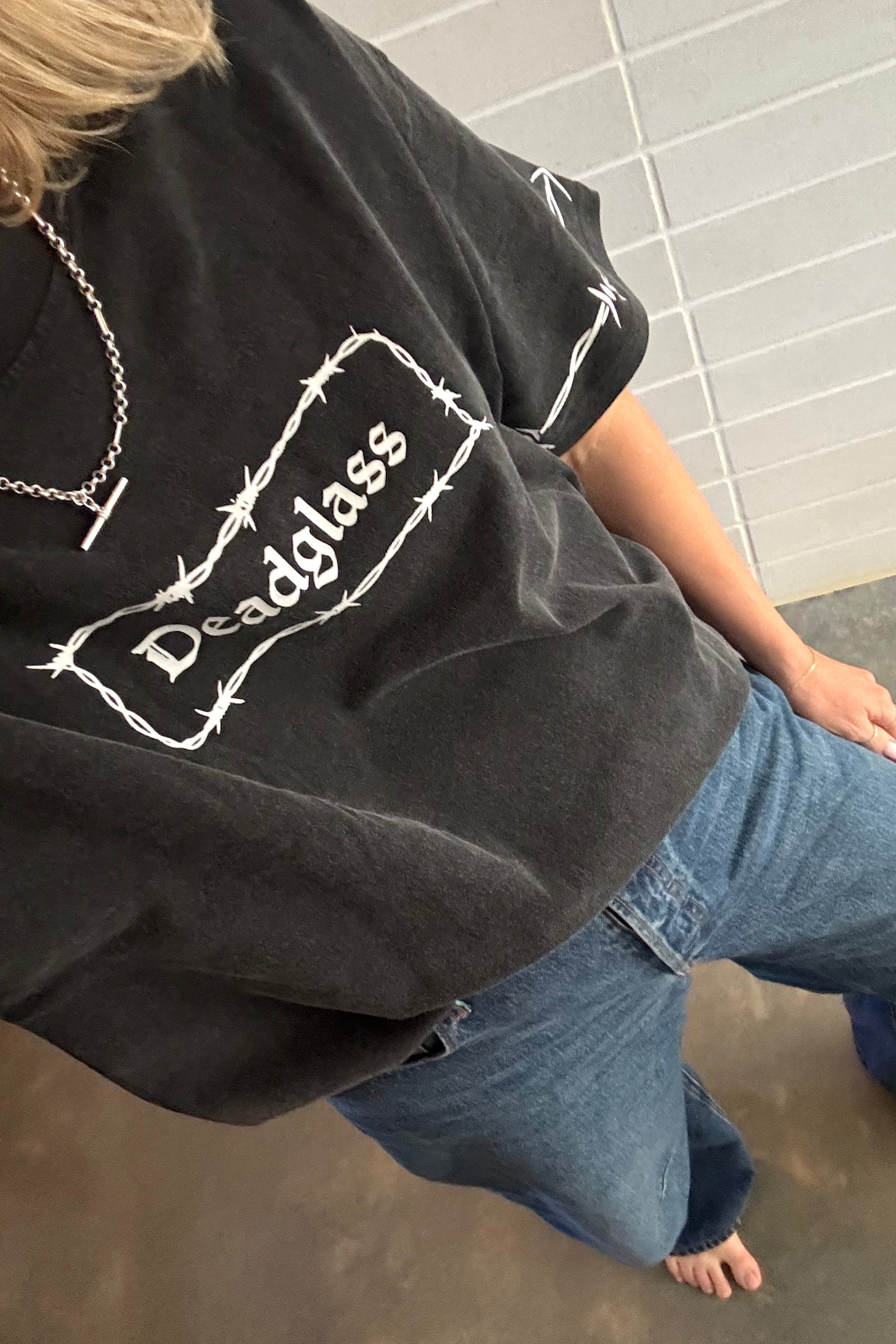 EVERYDAY MISFITS TEE - WASHED VINTAGE BLACK