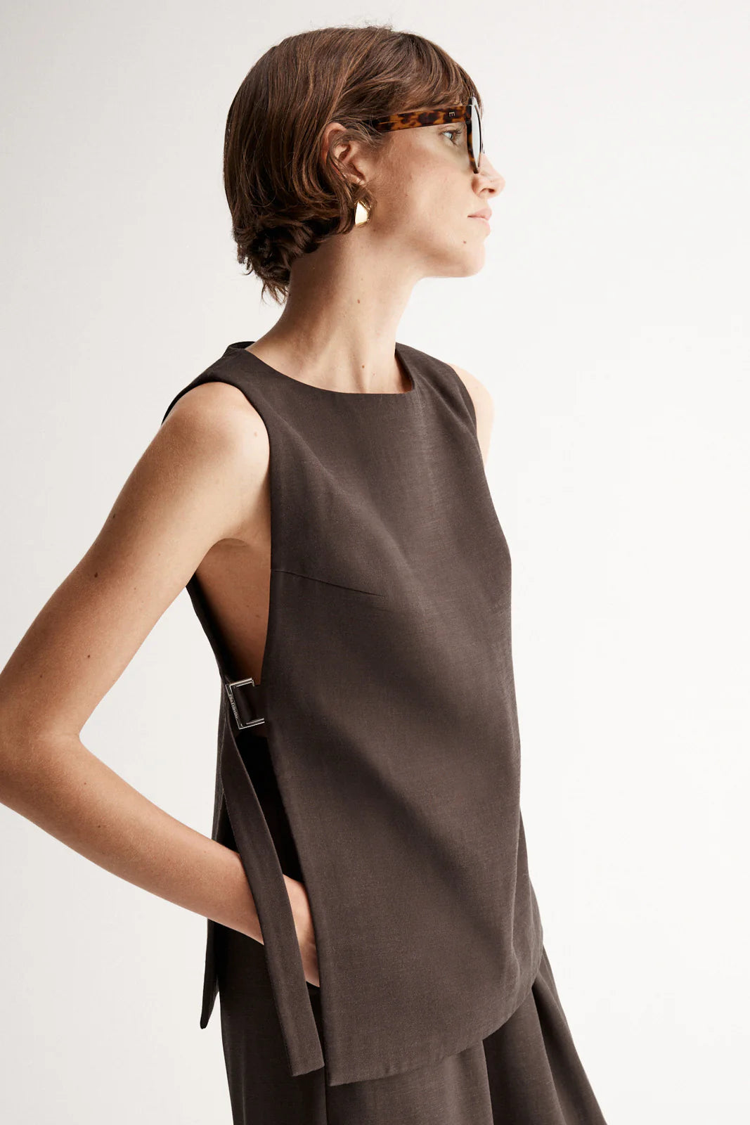 Isabella Top - Cocoa