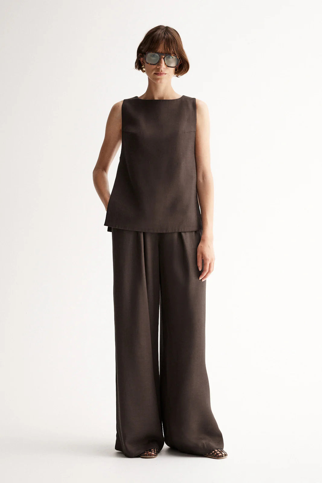 Isabella Top - Cocoa