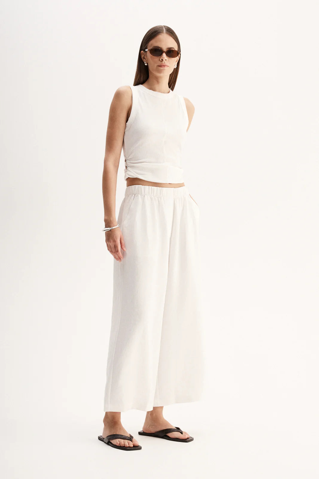 Charlie Top White