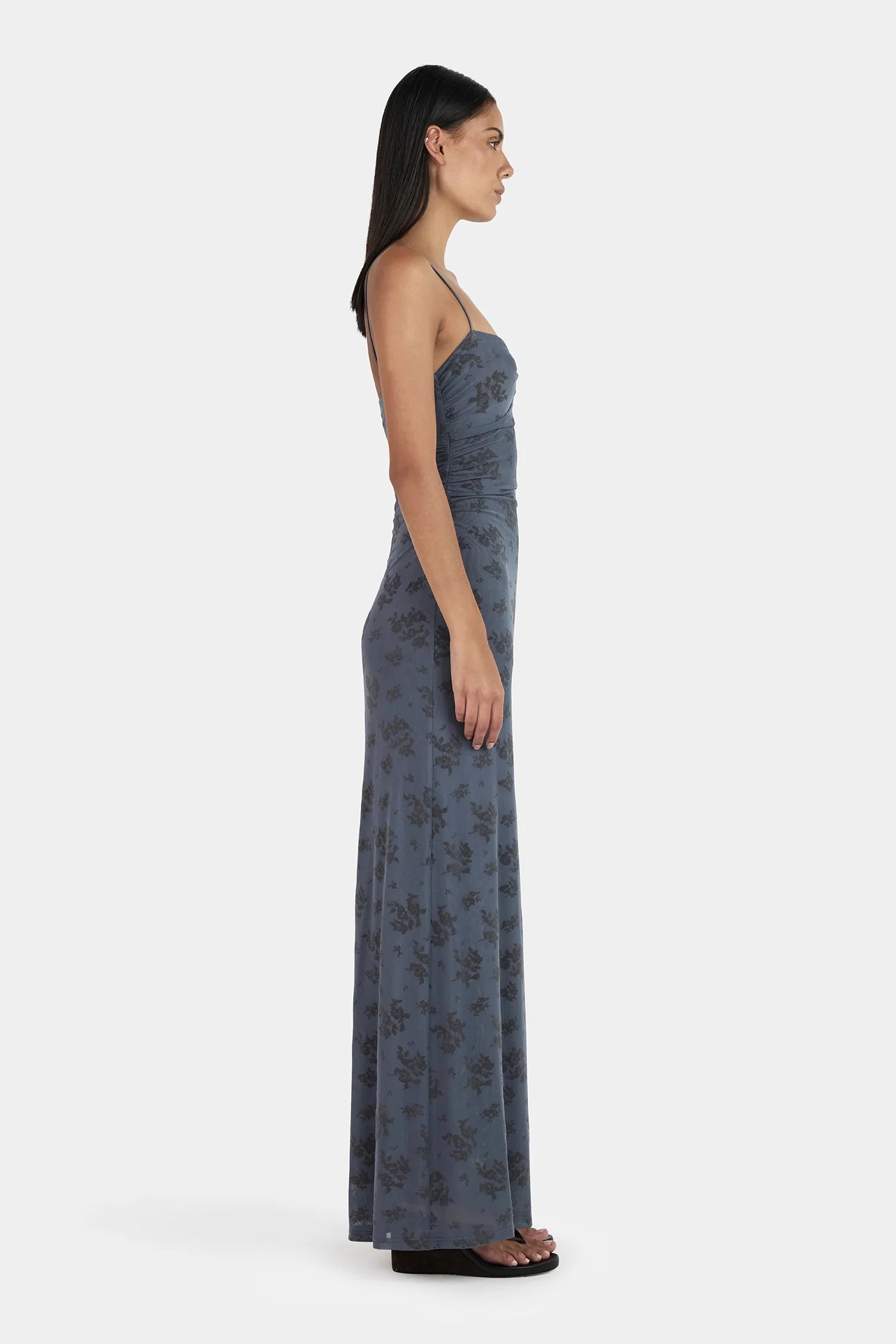 KARIMA MIDI DRESS - STORMY