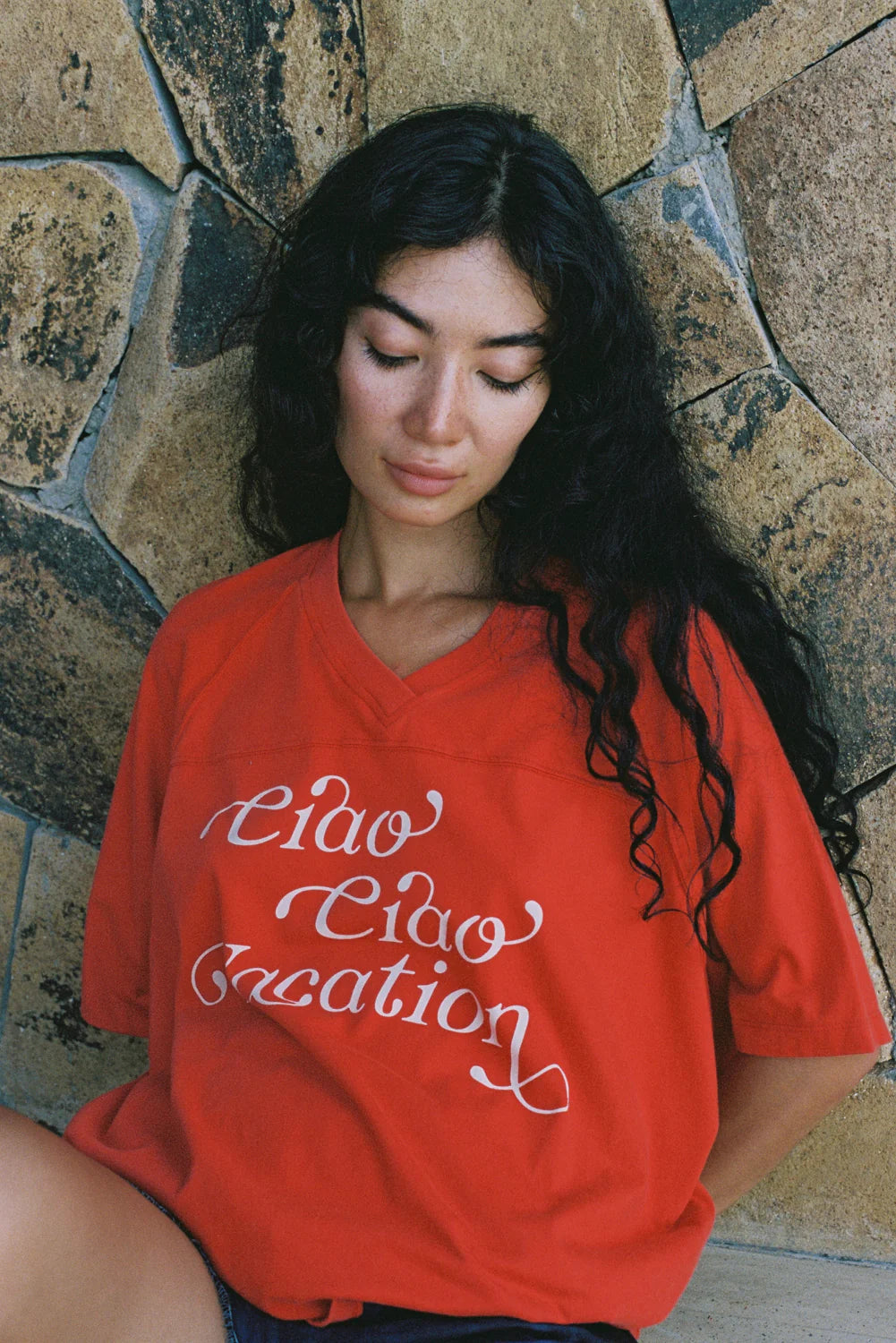 CHERRY VACAY CROP TEE