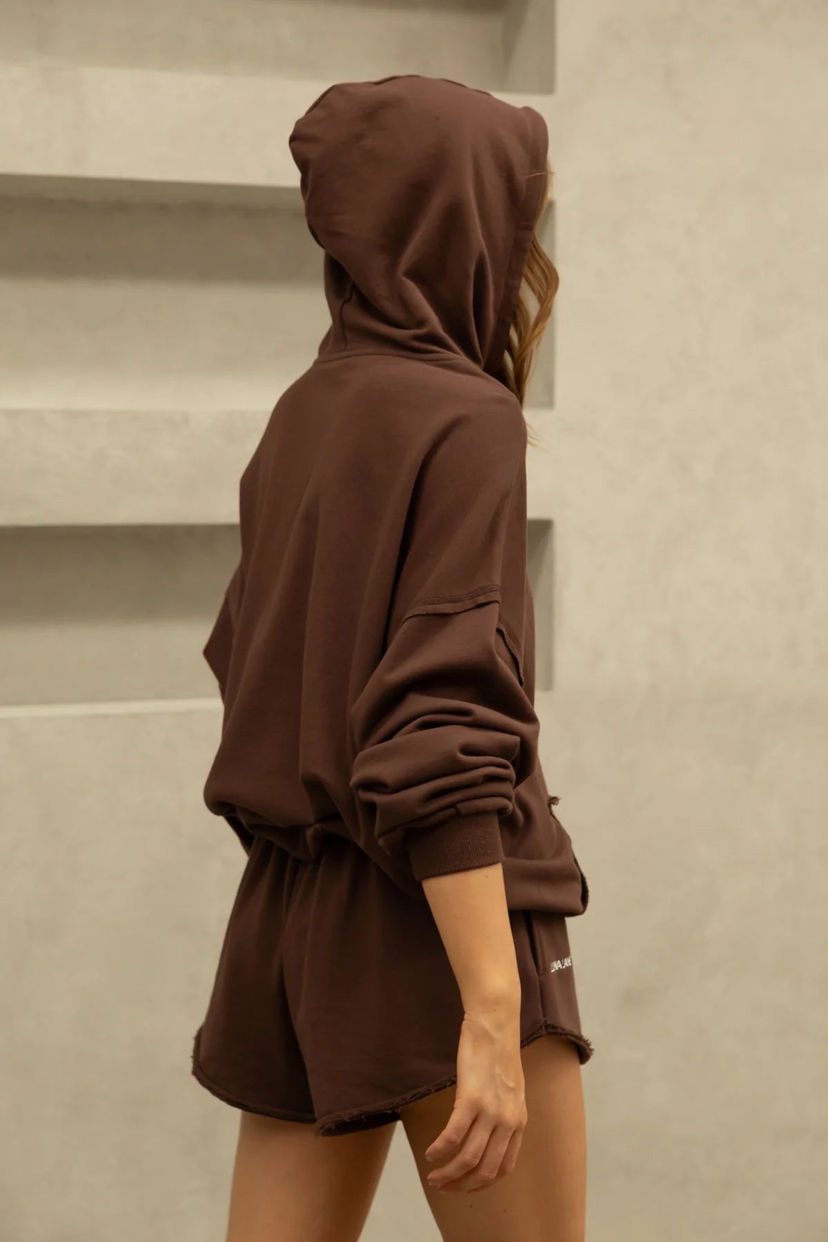 The Minty Hoodie / Chocolate