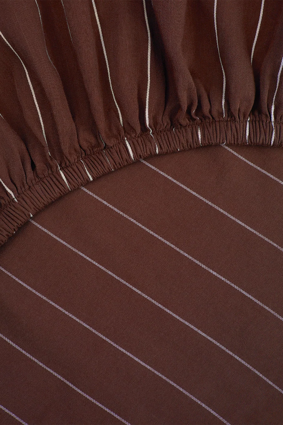 Fitted Sheet King- Mahogany
