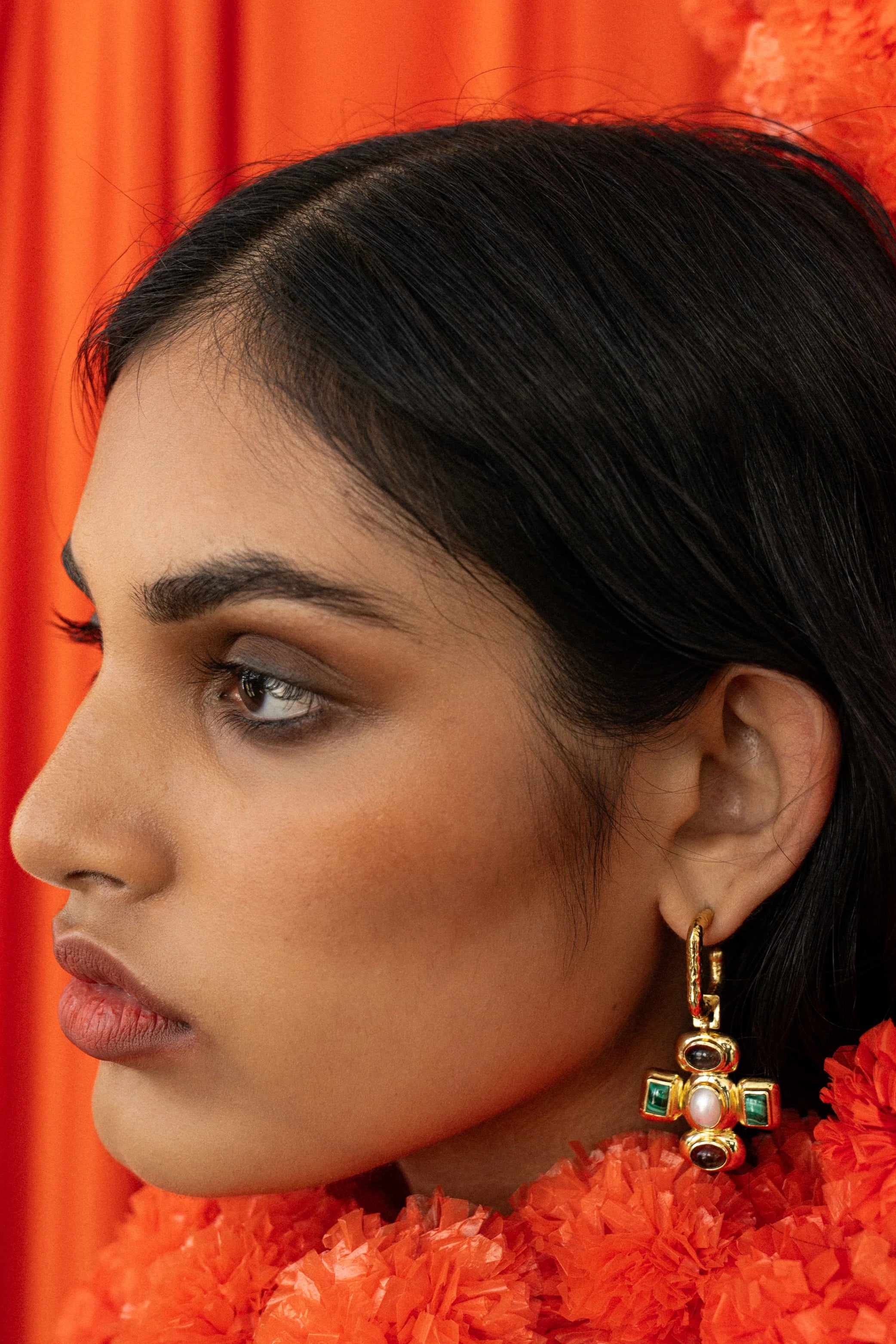 ANUSHKA EARRINGS - GOLD