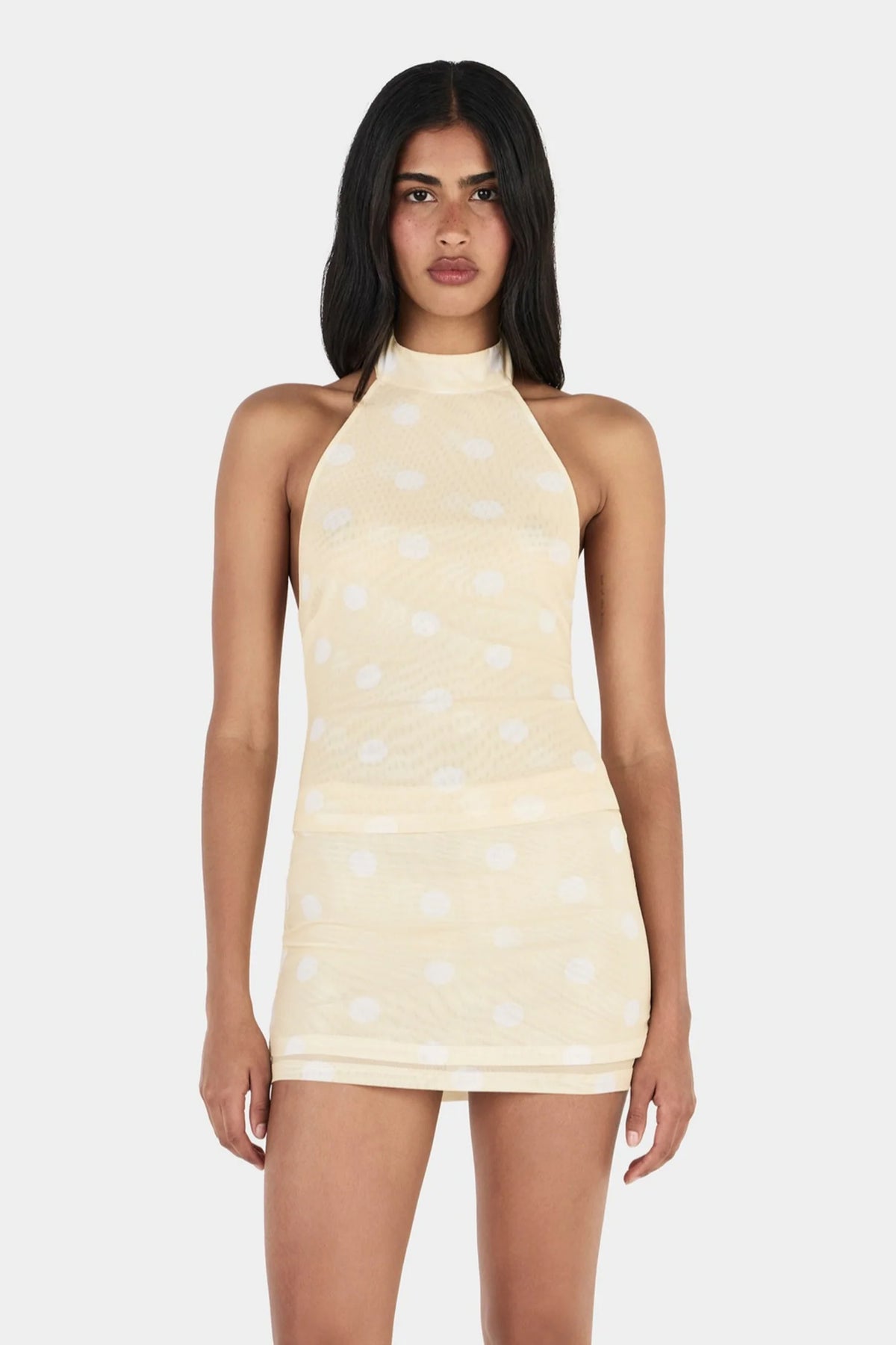 Molly Mini Skirt Butter Spot