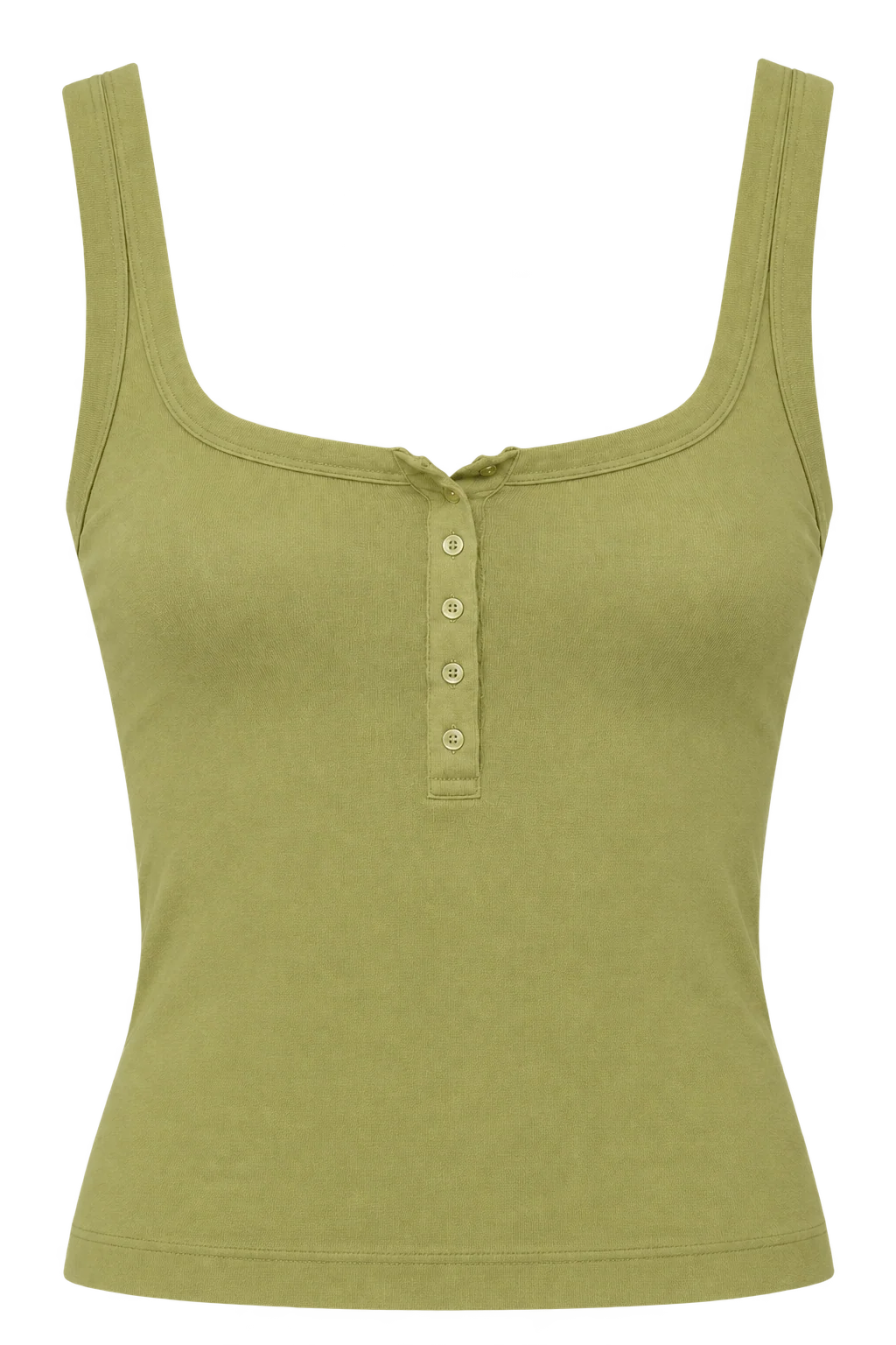 Ophelia Slinky Singlet - Pistachio