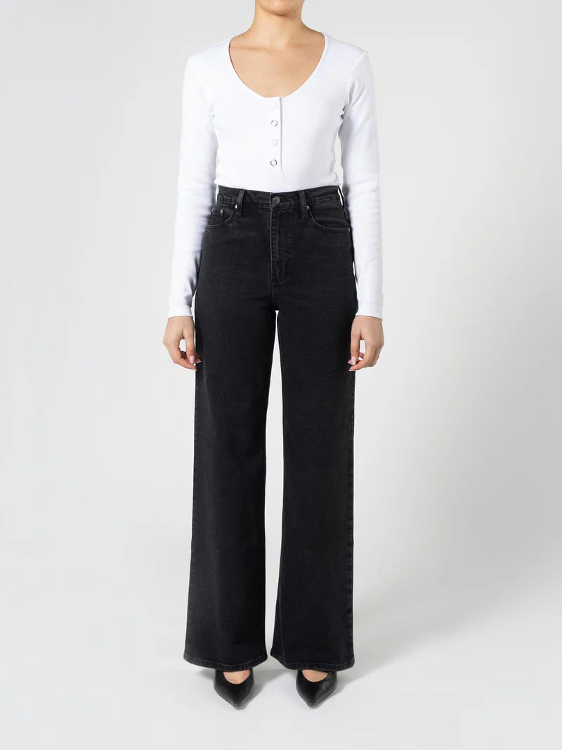 MILLA JEANS LONG - SHADOW BLACK