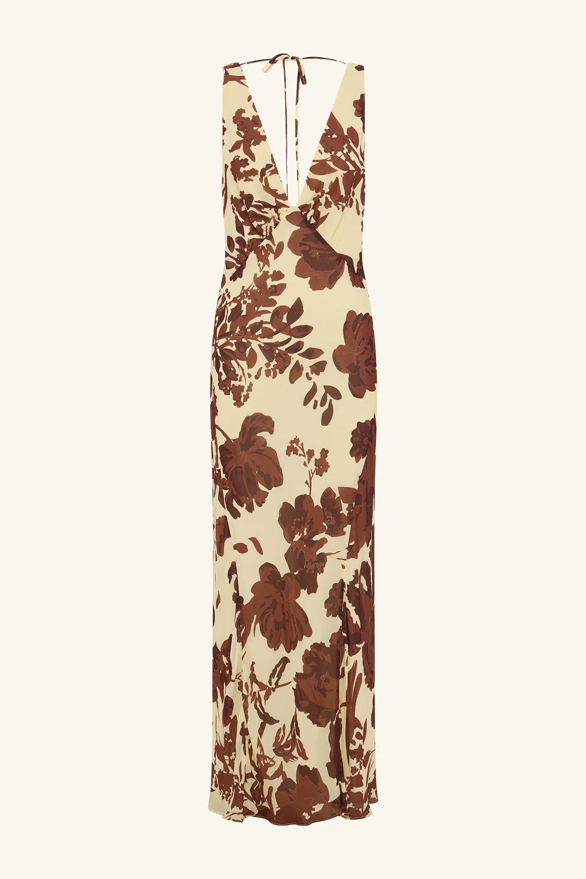 Noa plunged maxi dress - Pineapple Wallflower