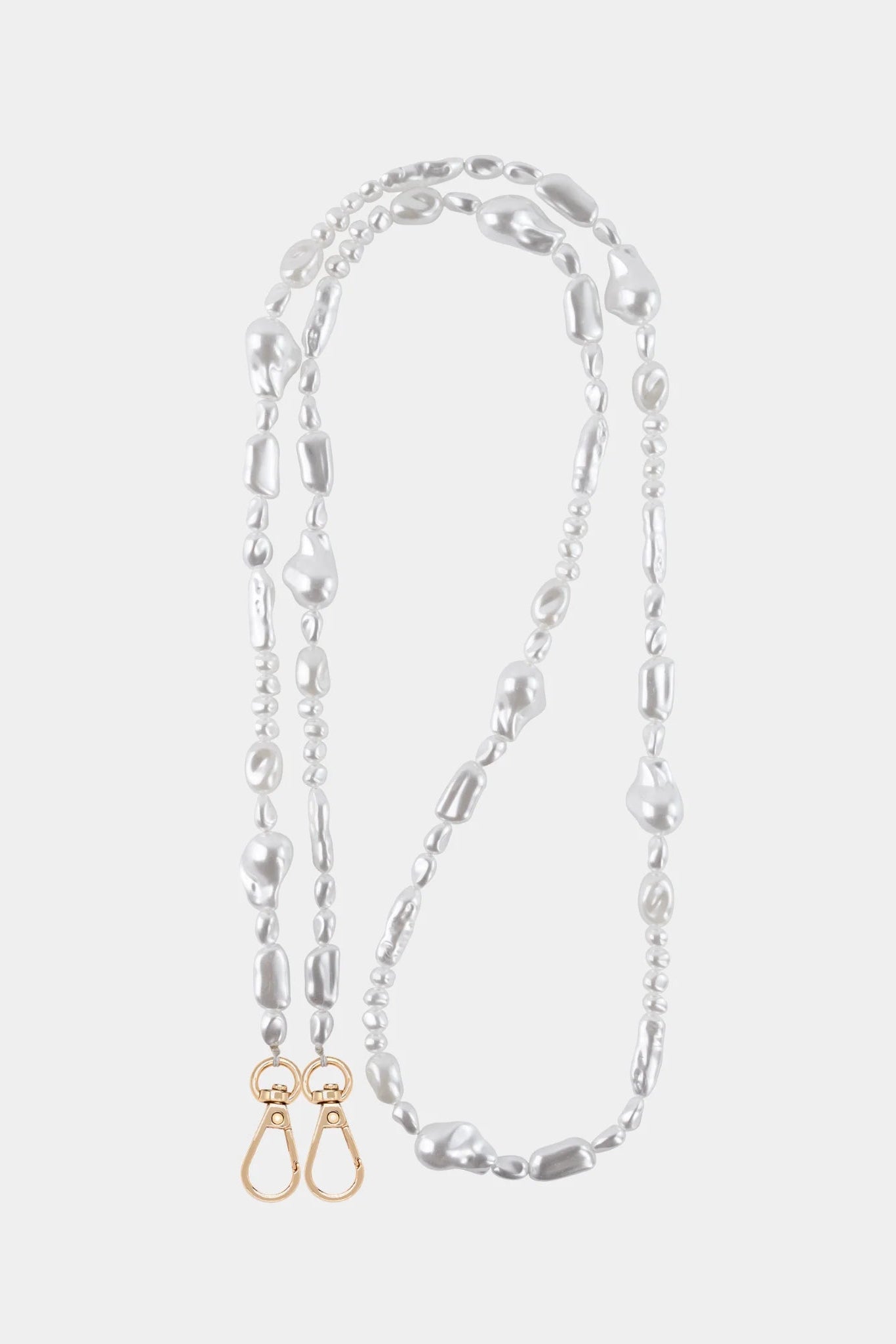 Moon Pearl Crossbody Phone Chain