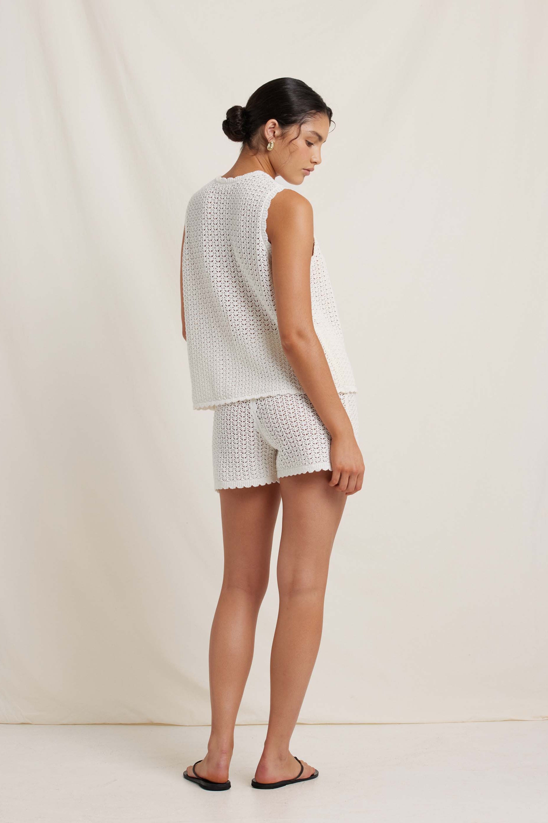 Pointelle Short
