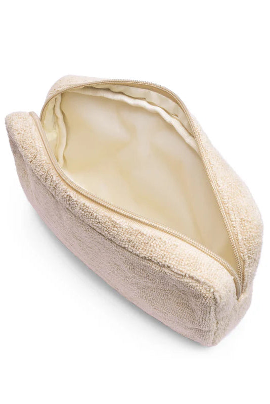 TERRY TOWELLING POUCH