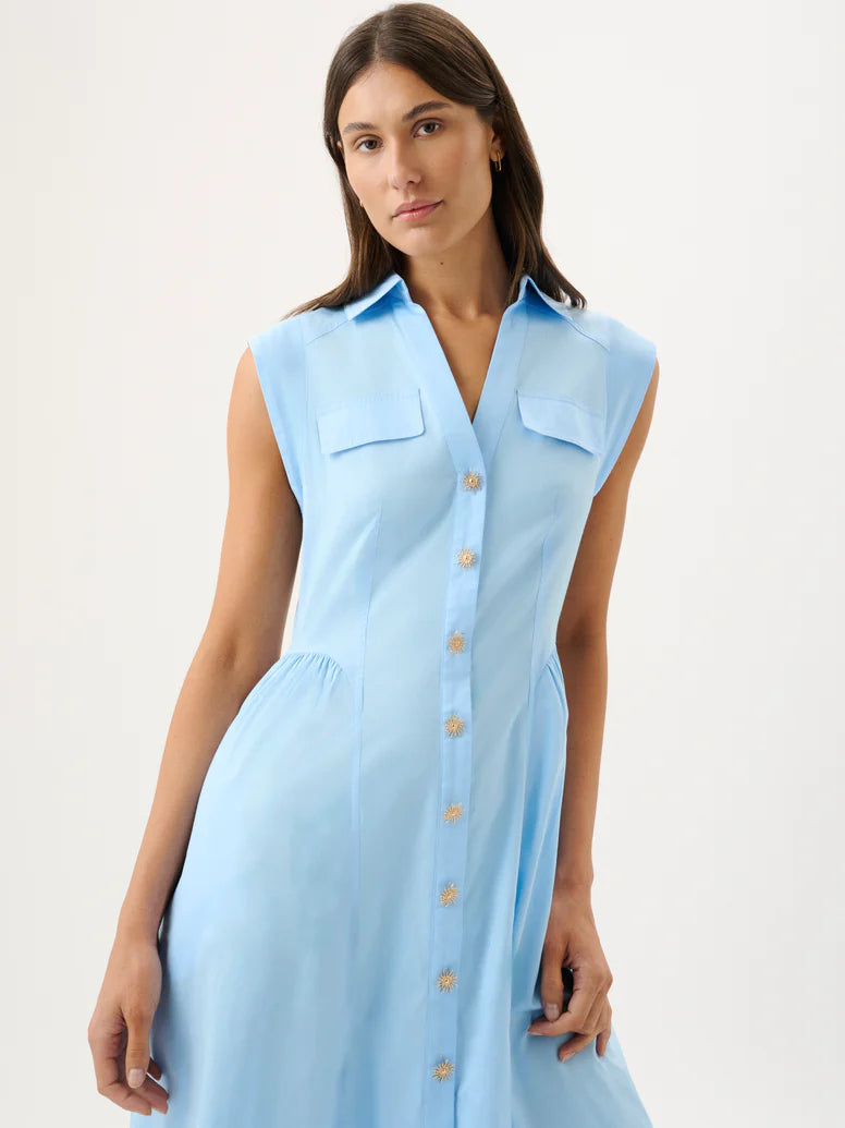 SKYLAR DRESS - BLUEBELL