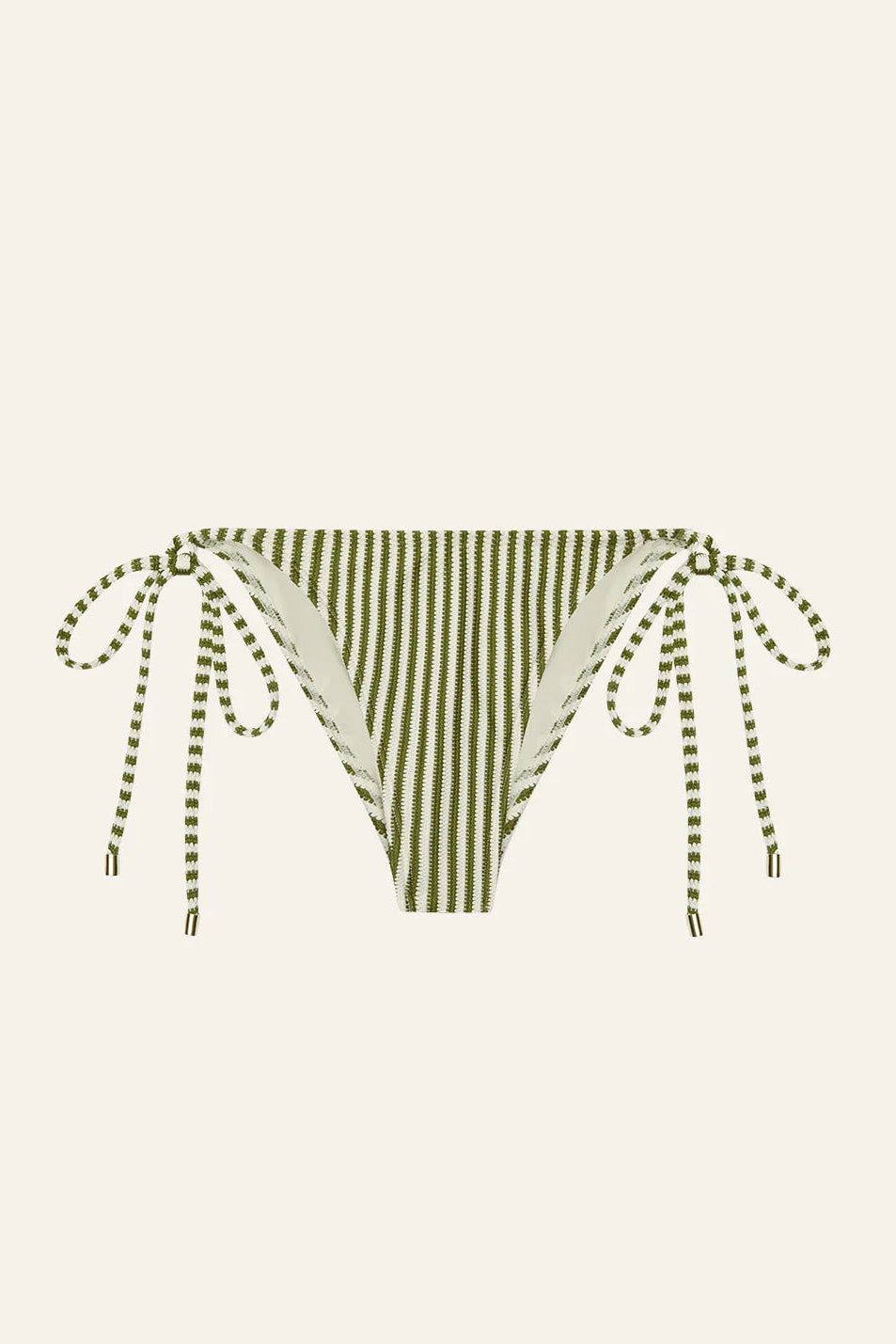 Essential String Pant - fern stripe