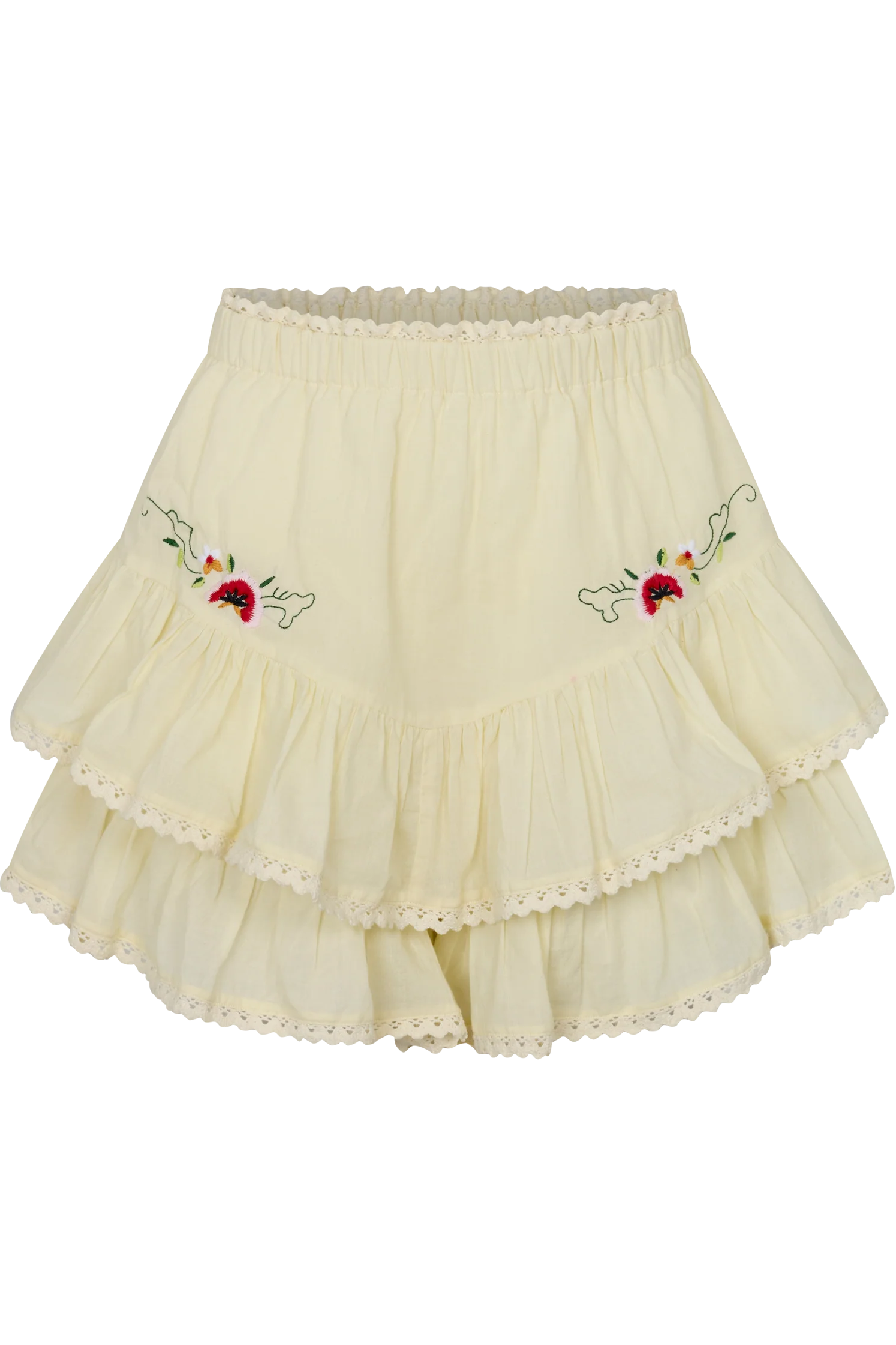 REKA EMBROIDRED FAE FRILL SKORT