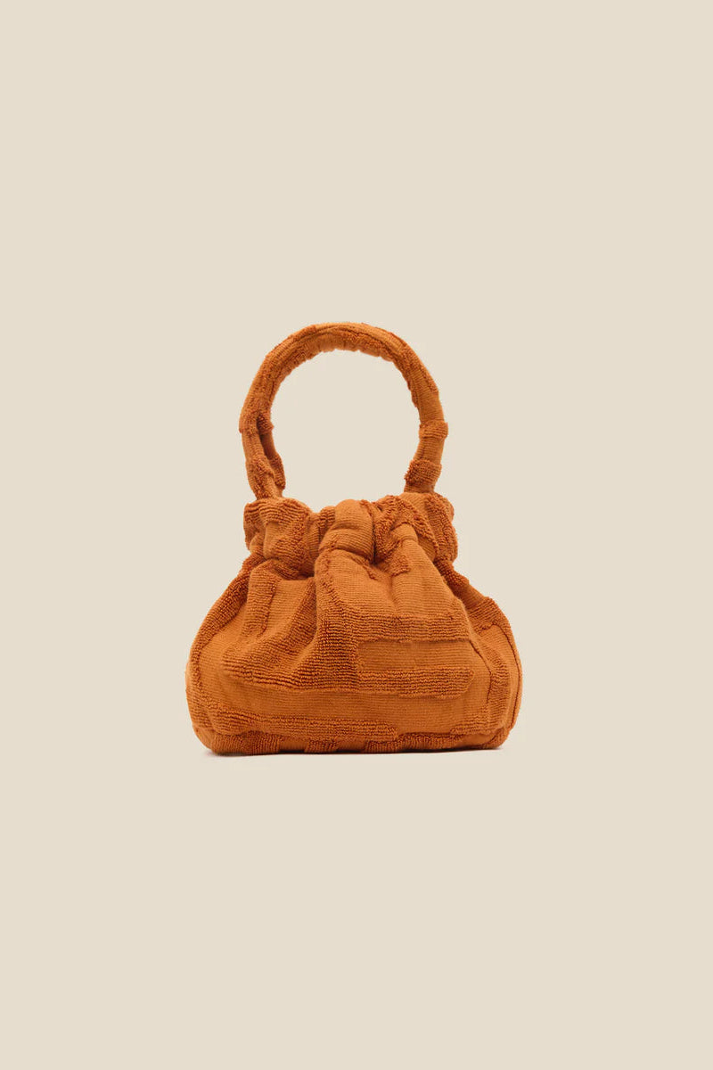 Towelling Bucket Bag - Kin Clay