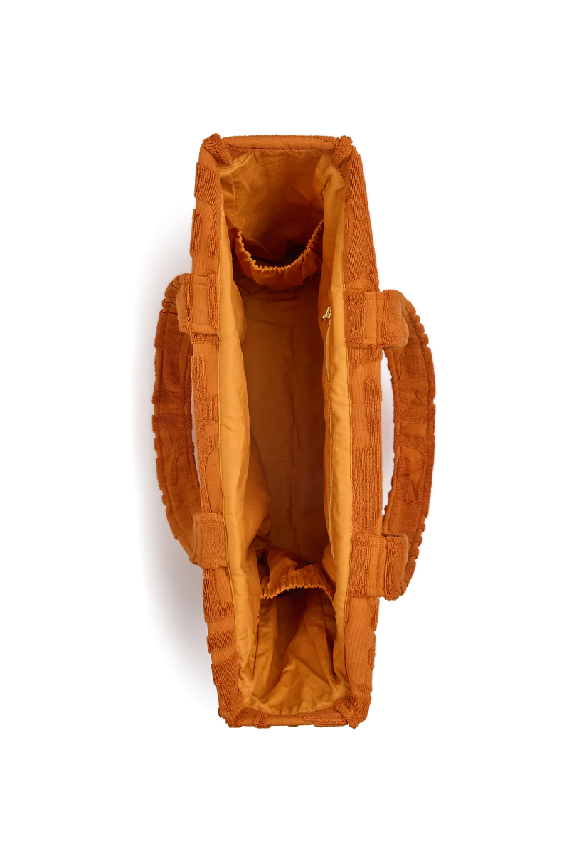 Towelling Tote - Kin Clay