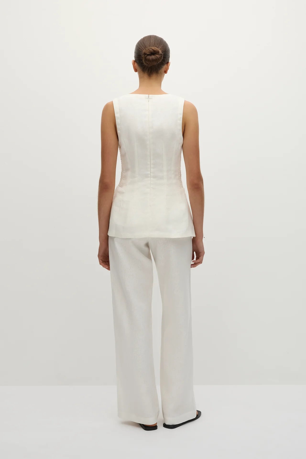 Sanne Pant - White