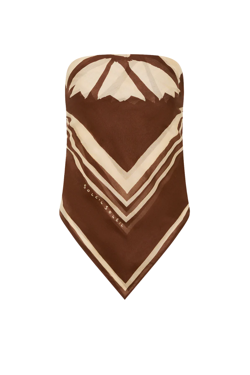 Square Pareo - Clove Coconut