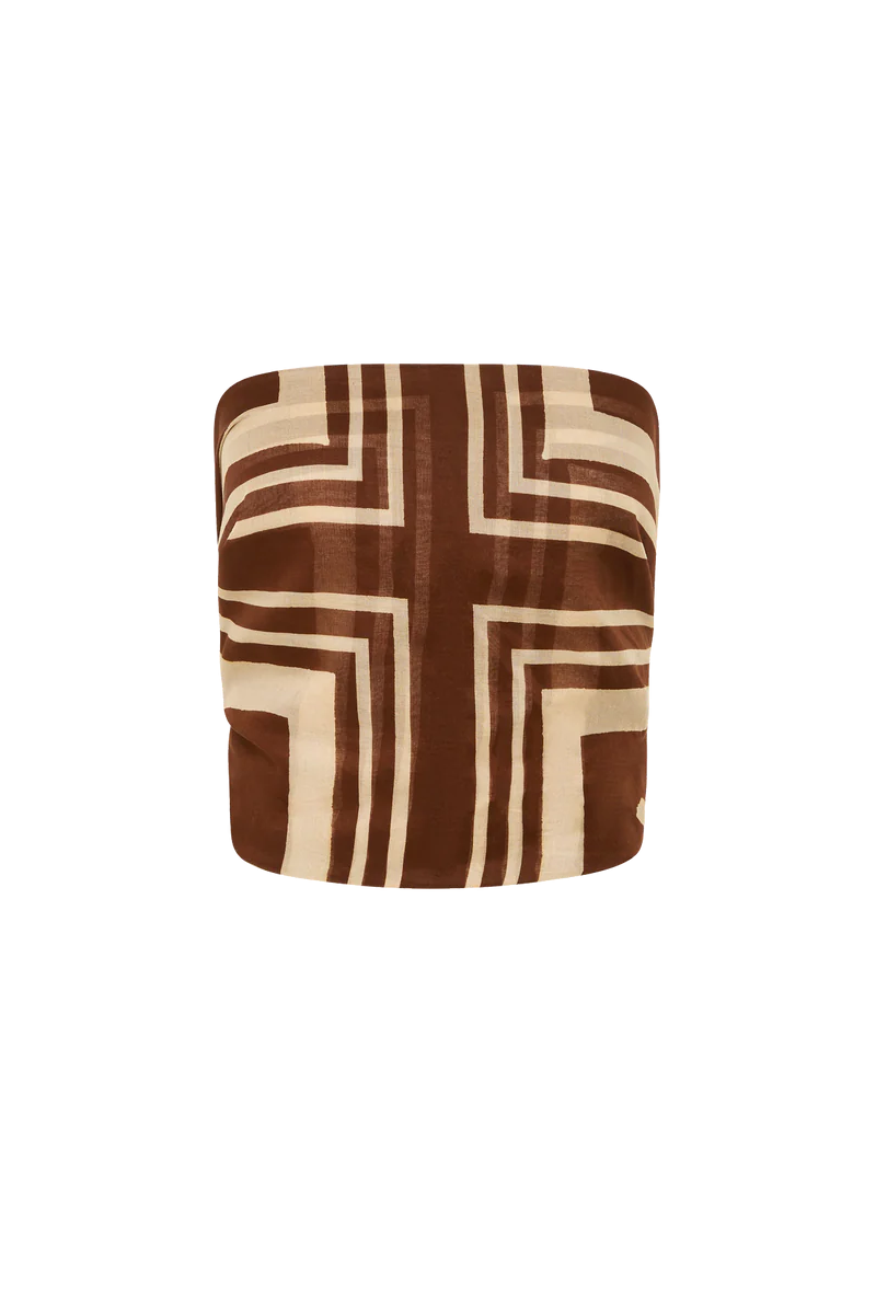 Square Pareo - Clove Coconut