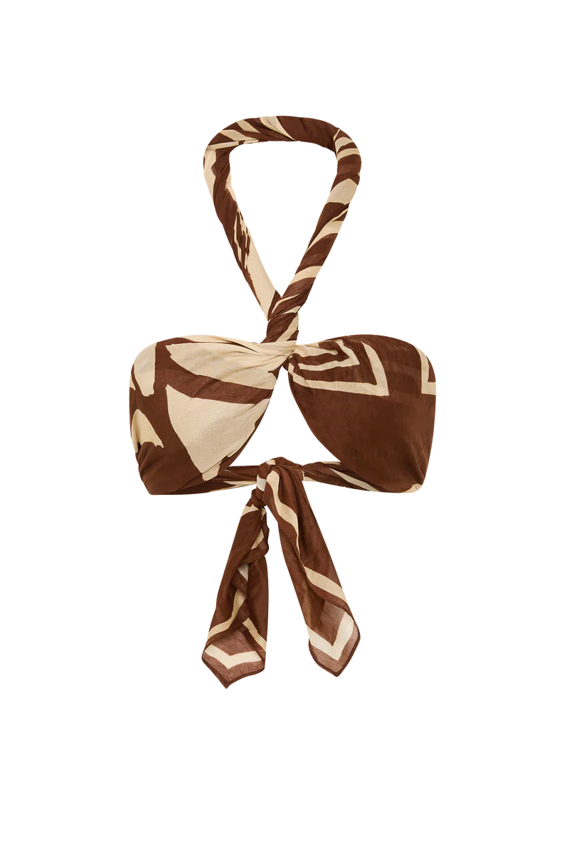 Square Pareo - Clove Coconut