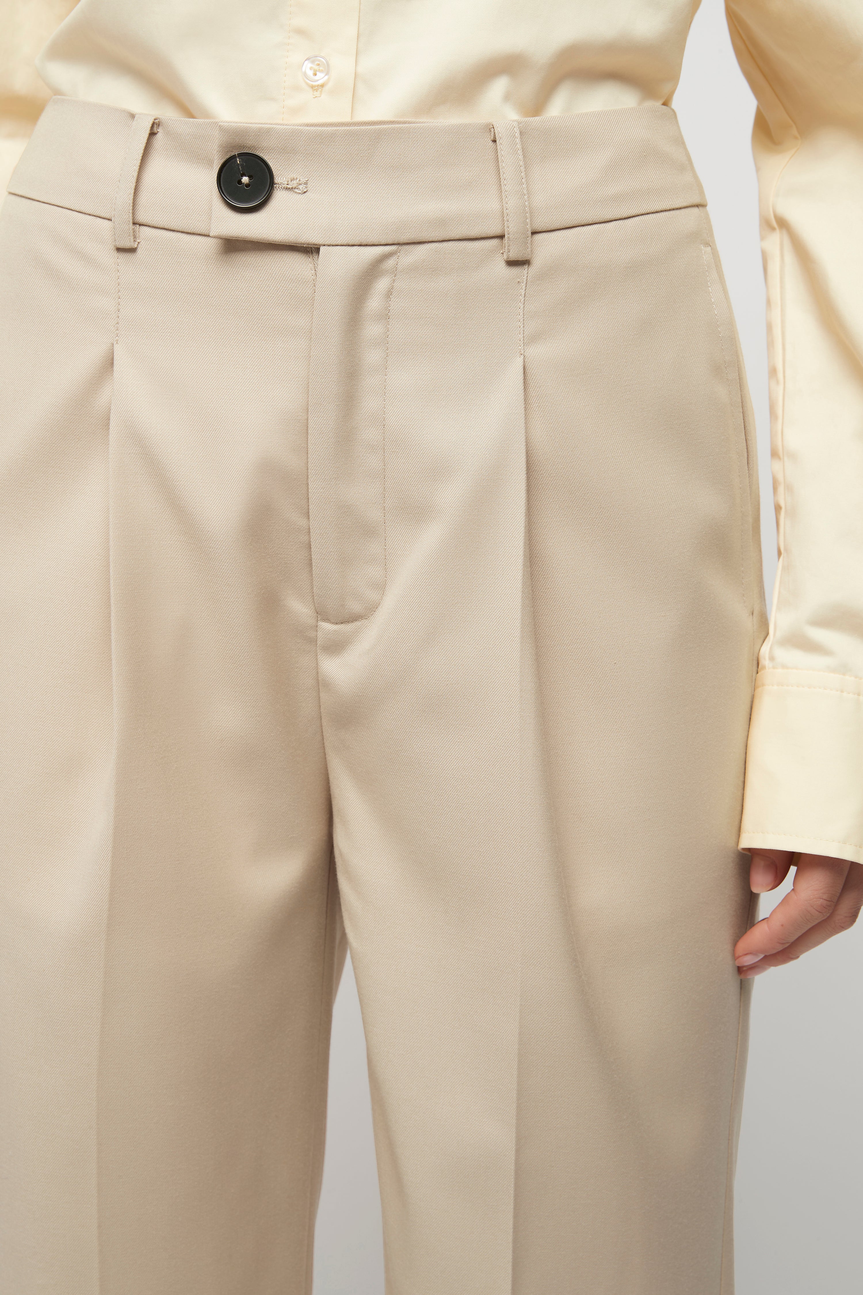 BANKS TAILORED TROUSER - BONE