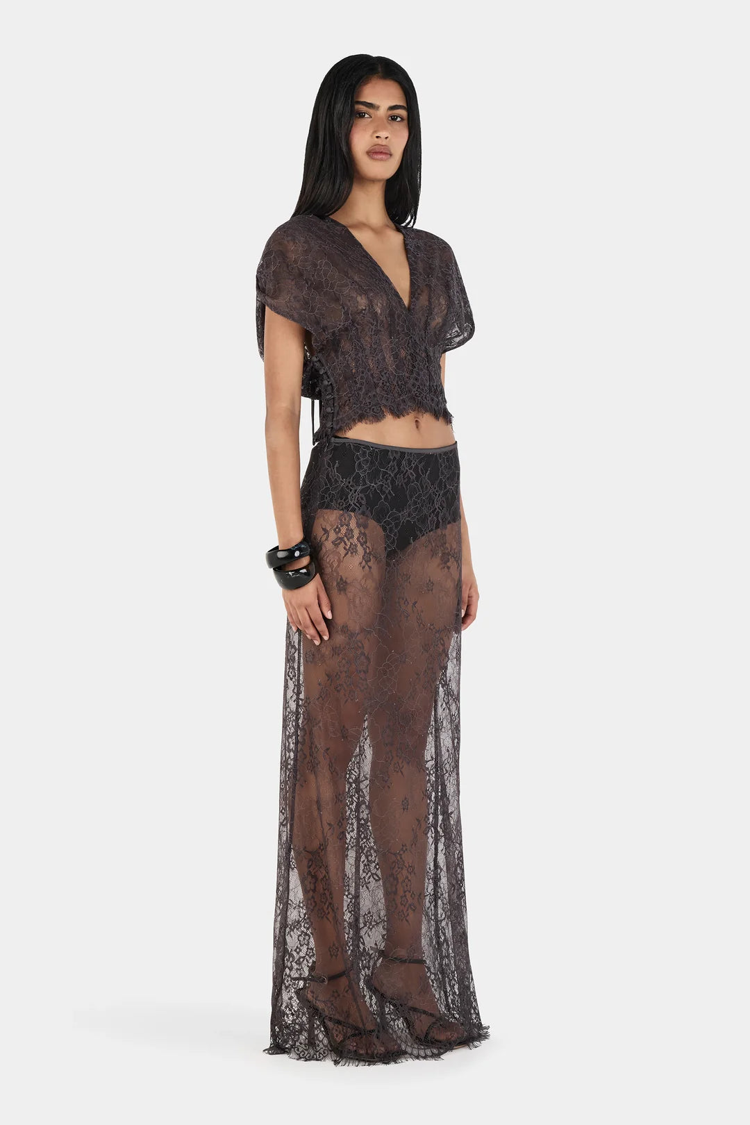 Katy Skirt Charcoal