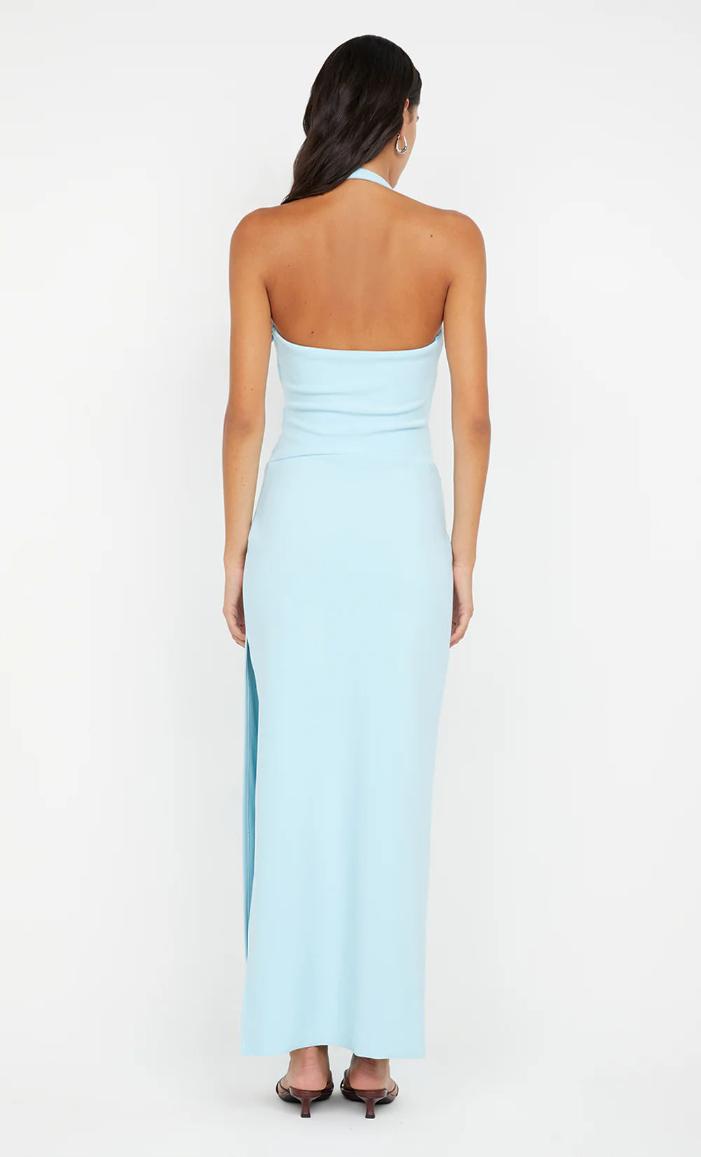 ARIVEN HALTER MAXI DRESS