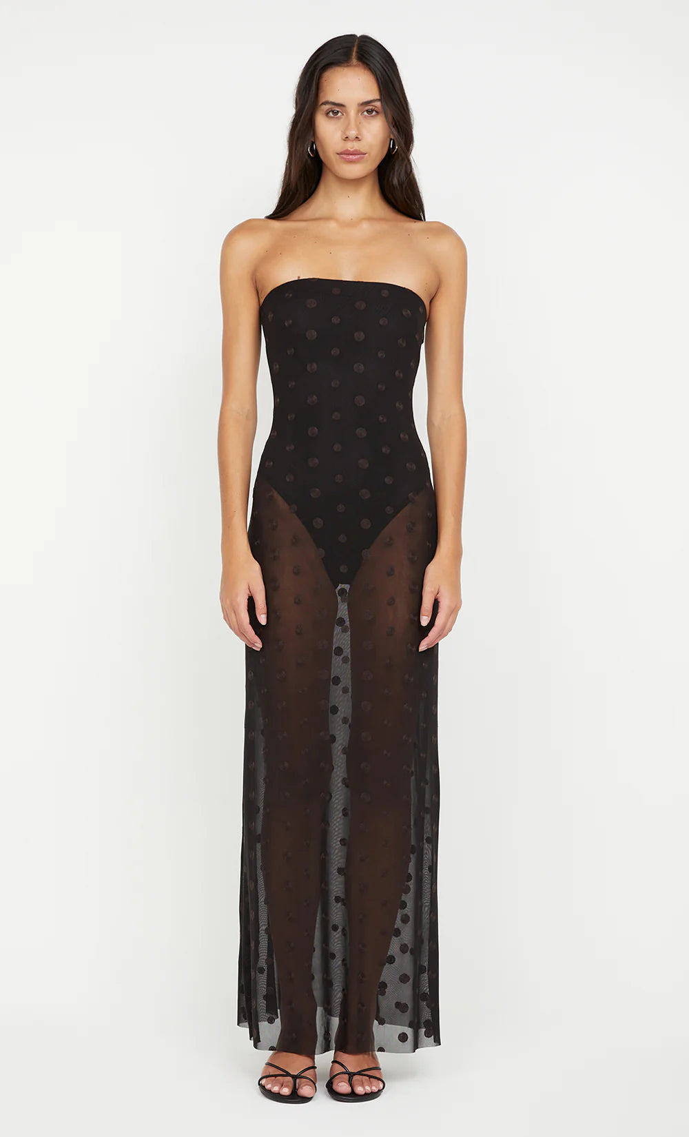 KARLA STRAPLESS MAXI DRESS