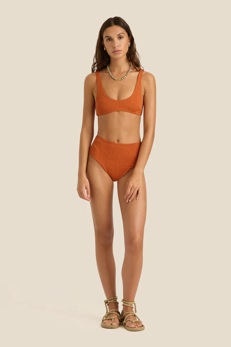 Flow Swim Top - Kin Clay