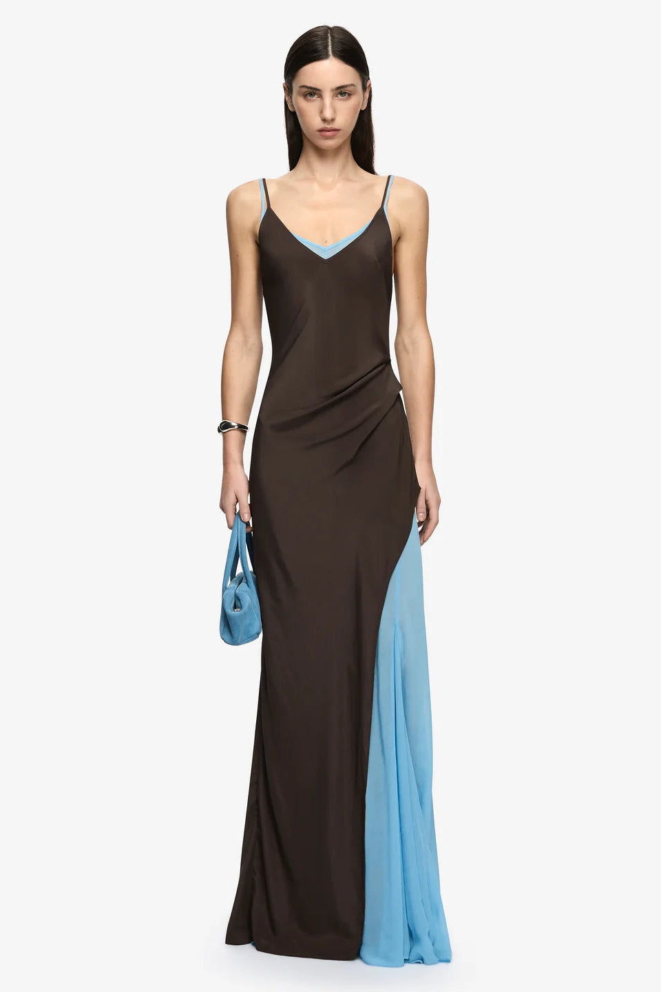 CLIO LAYERED MAXI DRESS