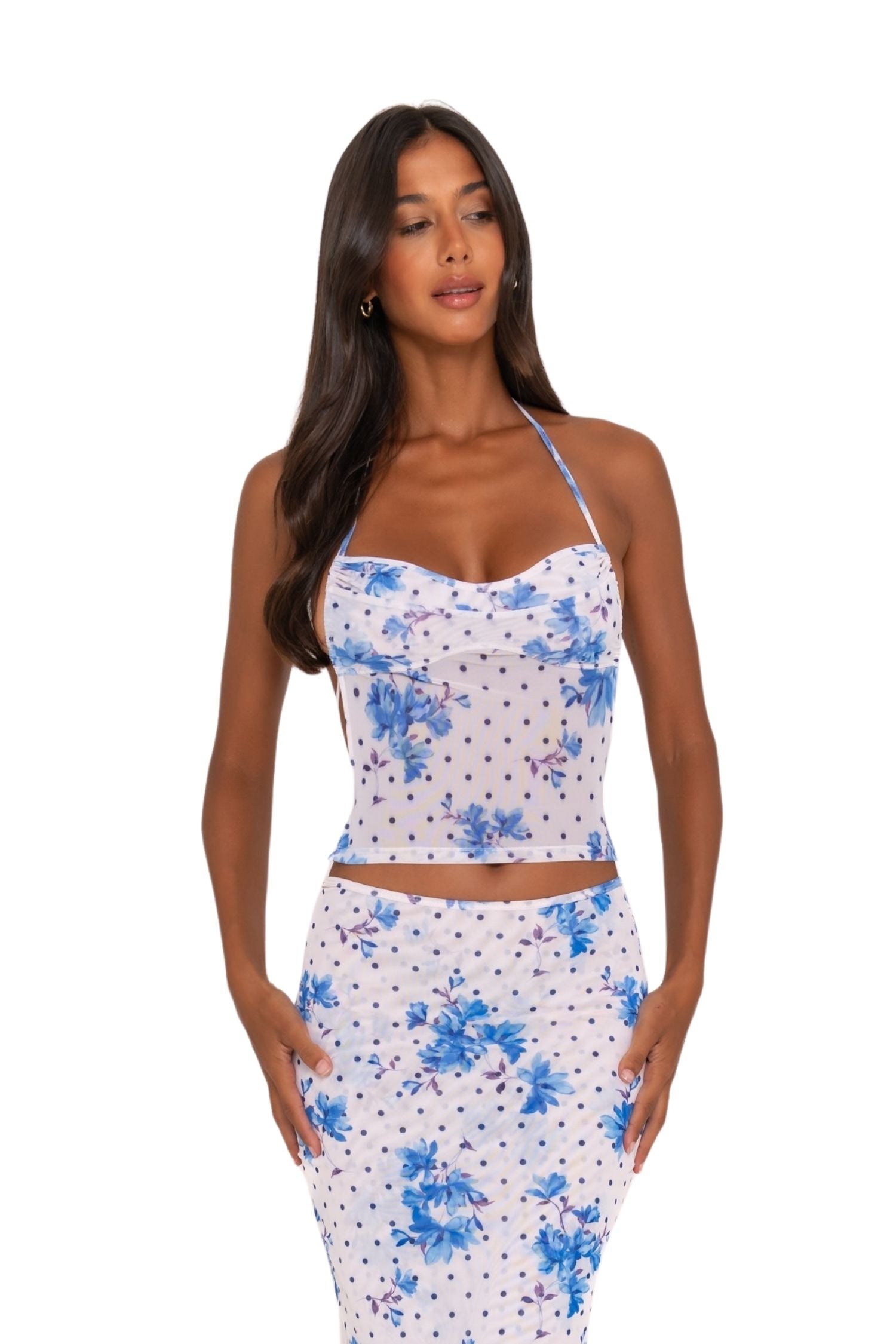 Sia Cami - Bluebell Mesh