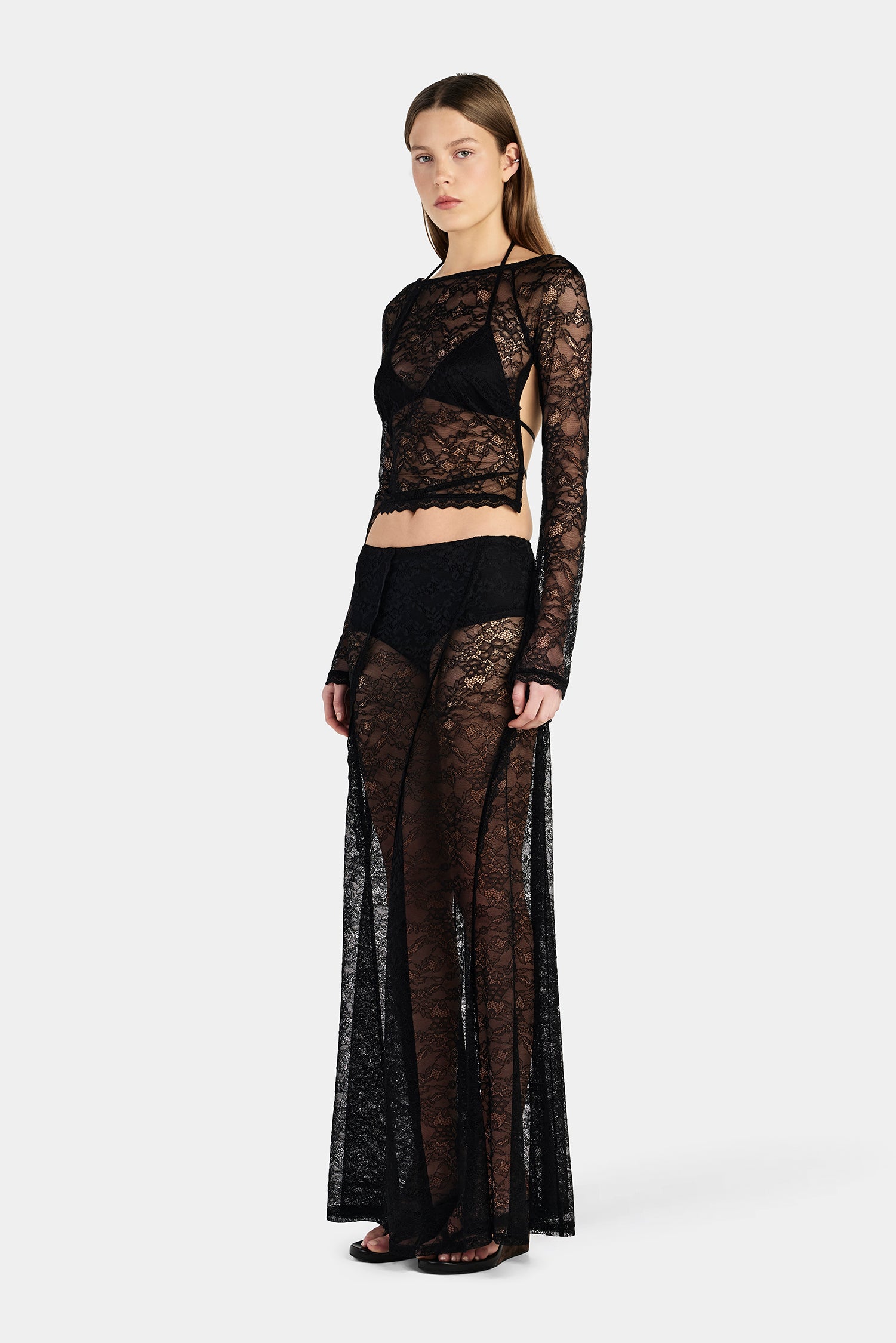 Stella Maxi Skirt - Black