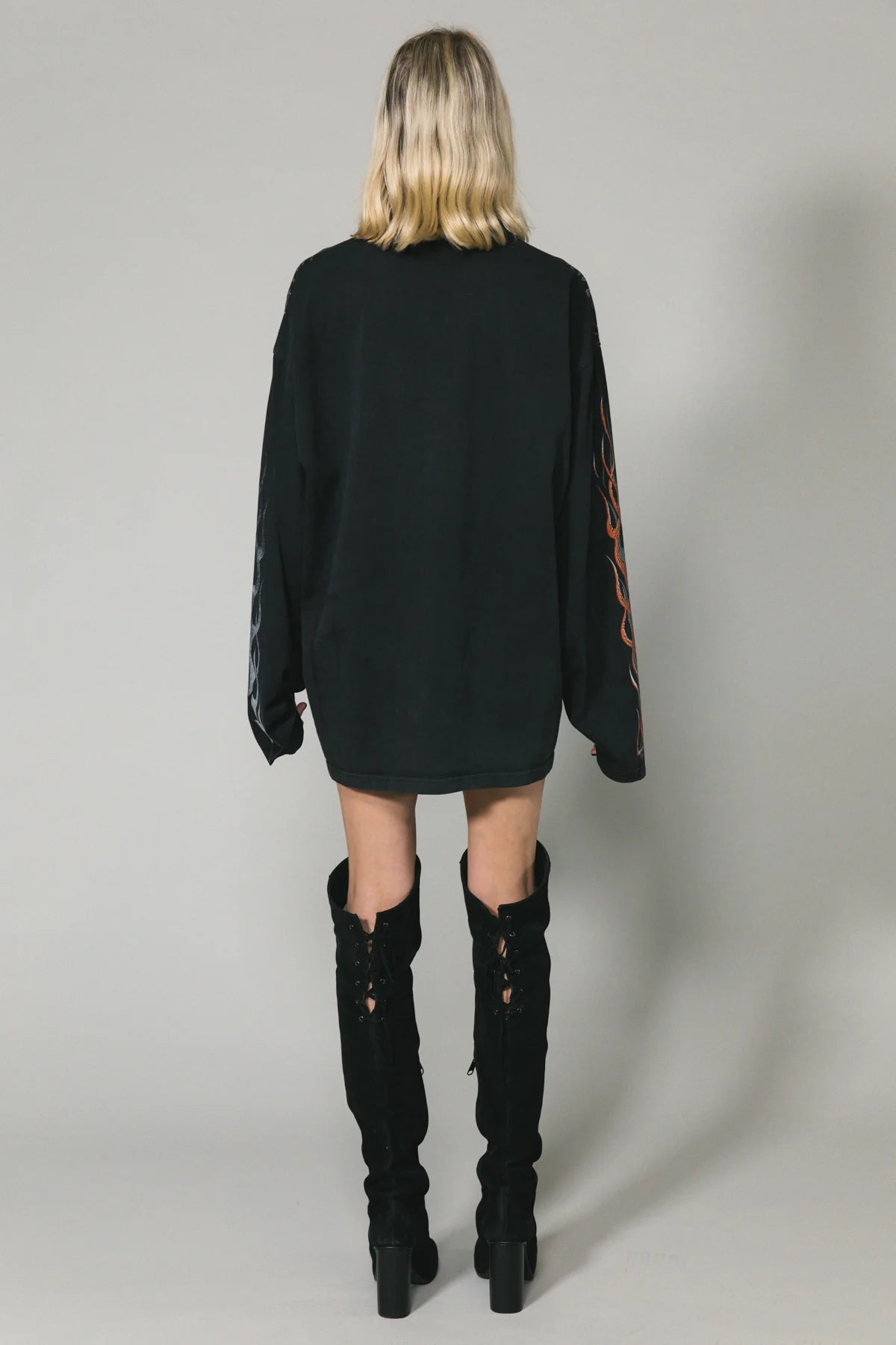 Black Metal Long Sleeve Tee