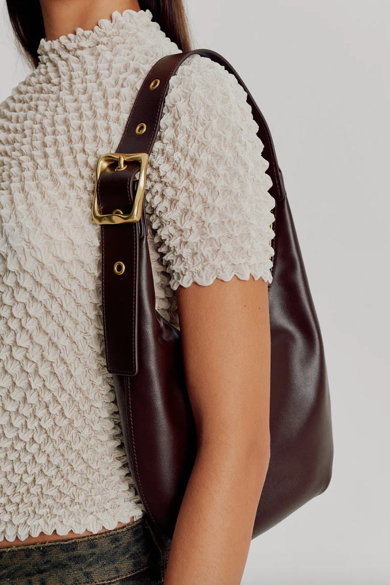 Everyday Croissant Bag - Chocolate