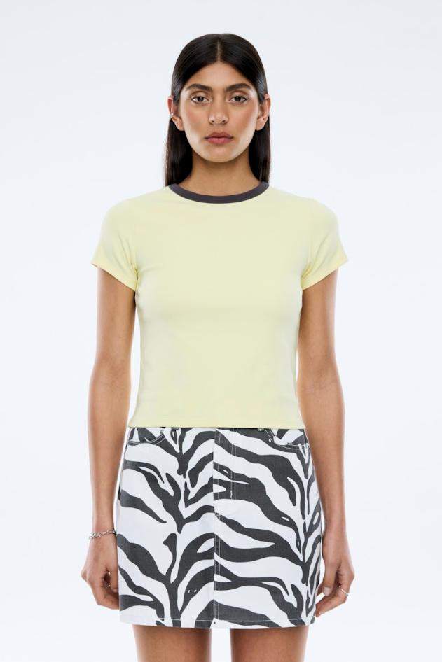 RORY CONTRAST BABY TEE