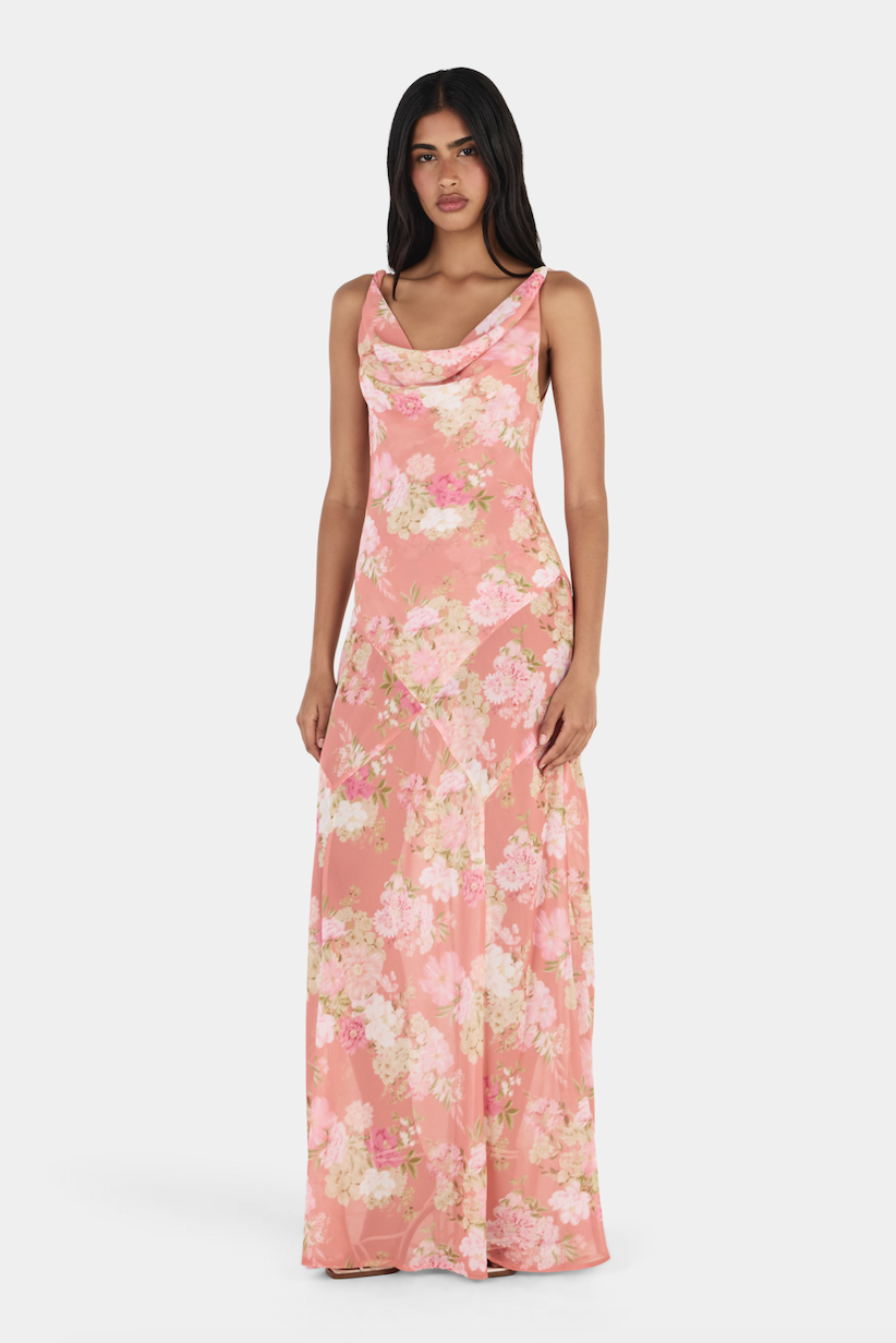 Palermo Gown - Terracotta Garden