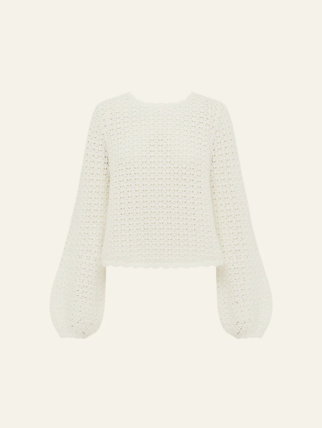 Pointelle Pullover