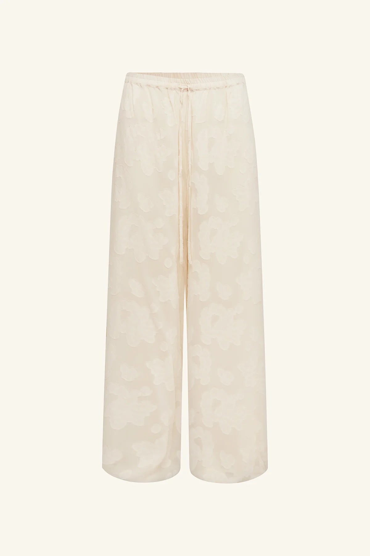Bowery Drawstring Pant - Bone