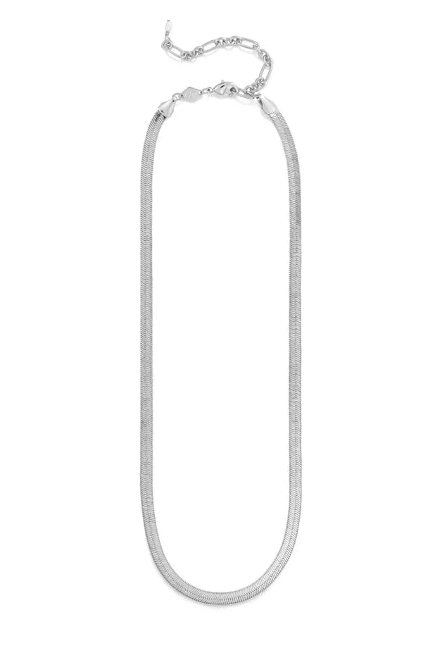 Snake Charmer NECKLACE - SILVER
